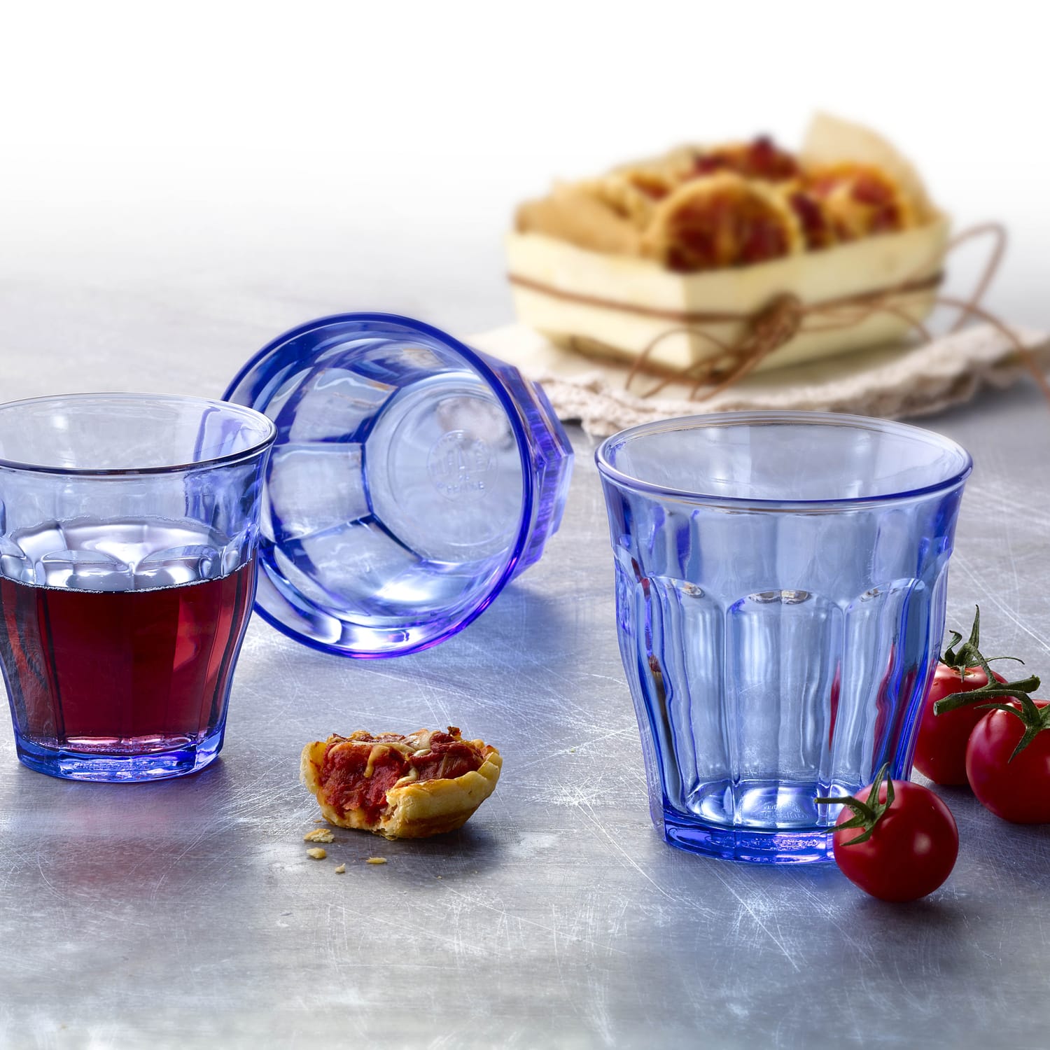 Duralex Picardie Tumbler 25 Cl Marine - 6 Stuks - Glazen.nl