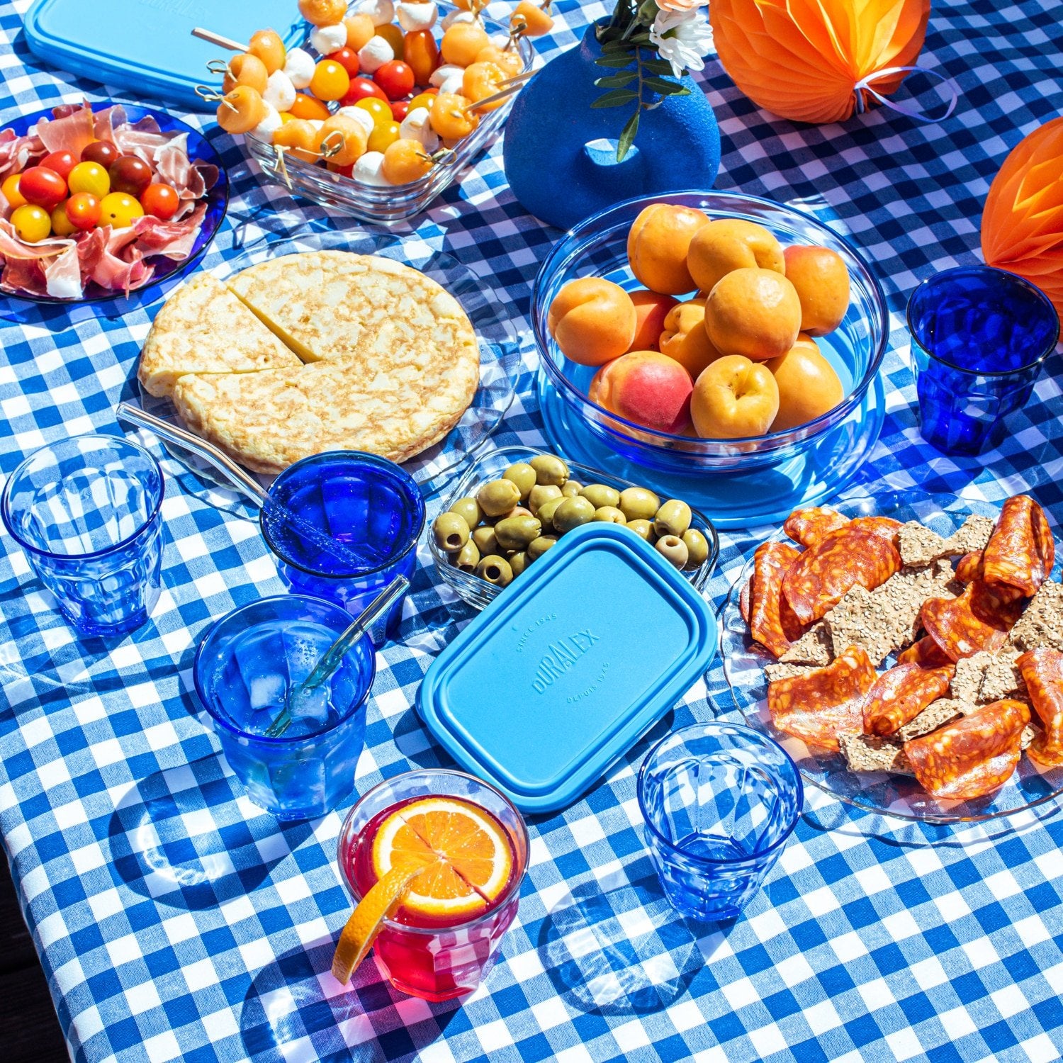 Duralex Picardie Tumbler 31 Cl Marine - 6 Stuks - Glazen.nl