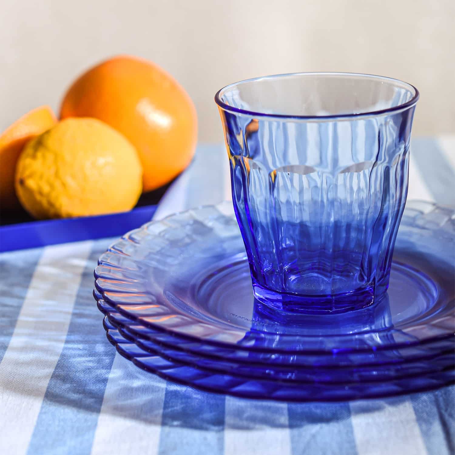 Duralex Picardie Tumbler 25 Cl Marine - 6 Stuks - Glazen.nl