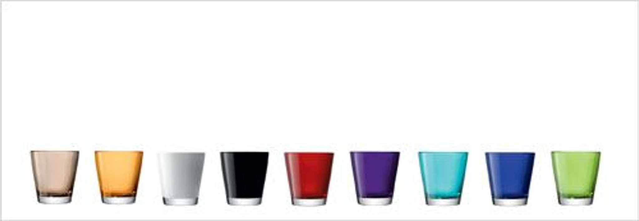 L.S.A. Verre à eau Asher 34 Cl gris moucheté