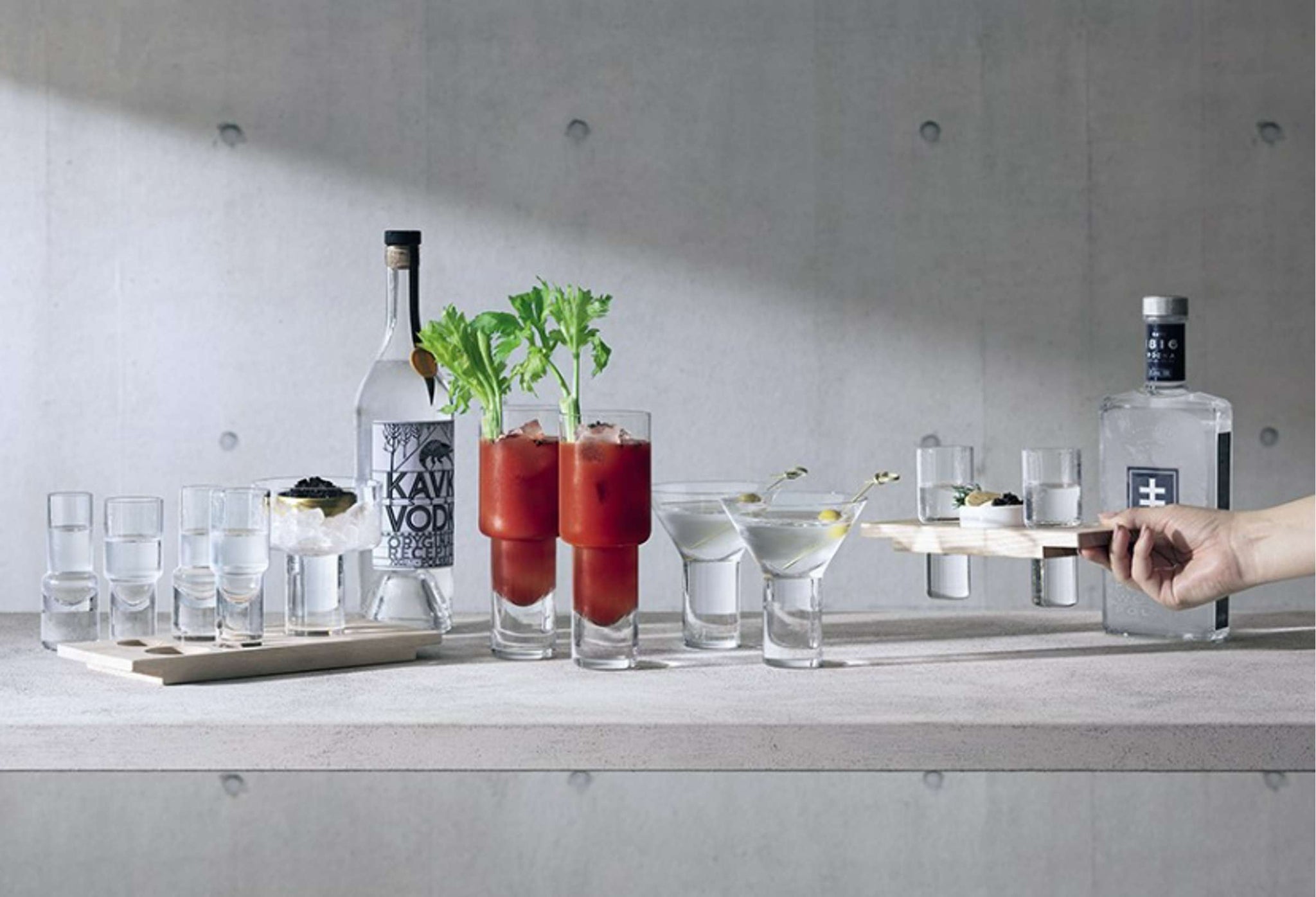 L.S.A. Verre à vodka 40 Cl - 2 pièces
