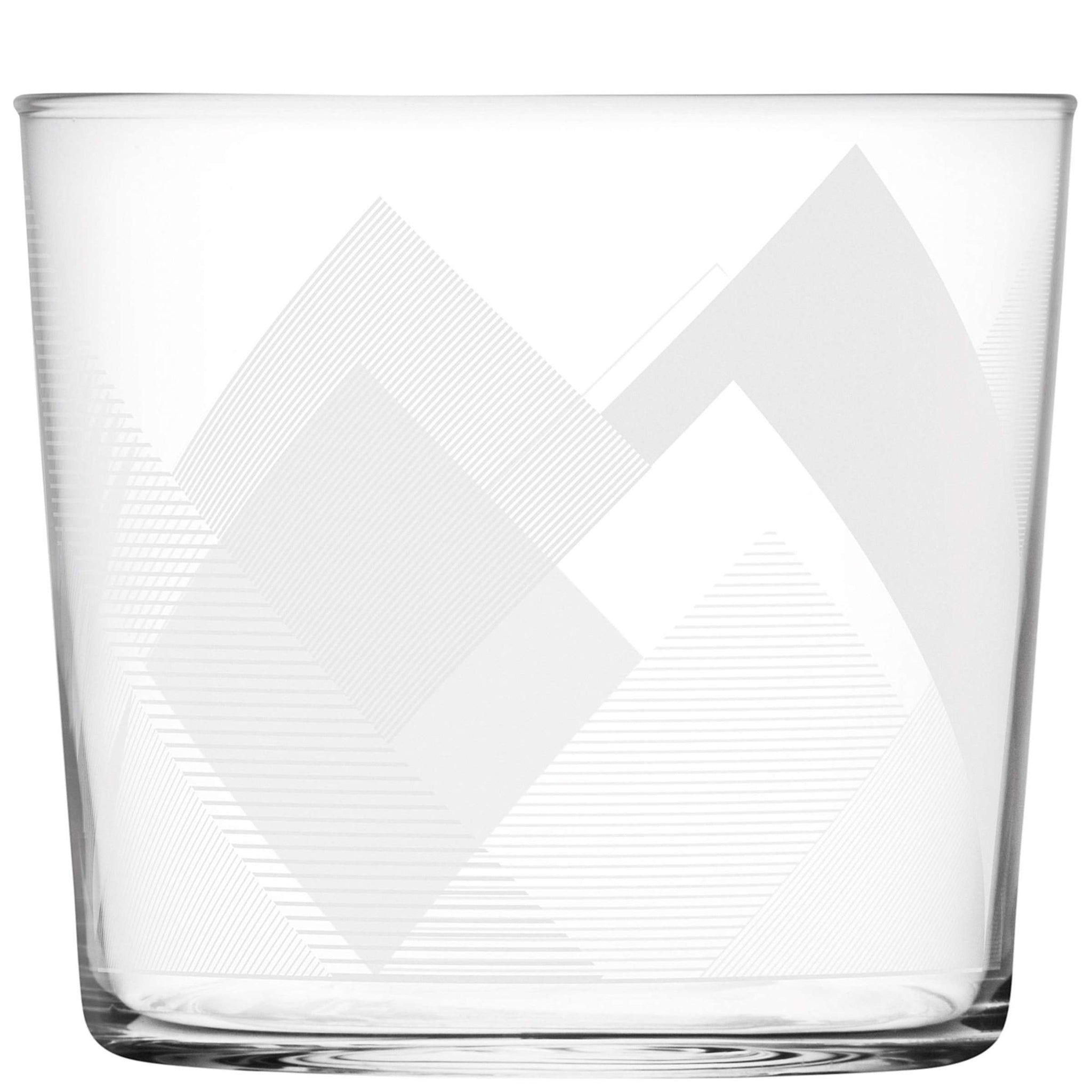 L.S.A. verre tumbler Peaks 31 Cl blanc - 4 pièces