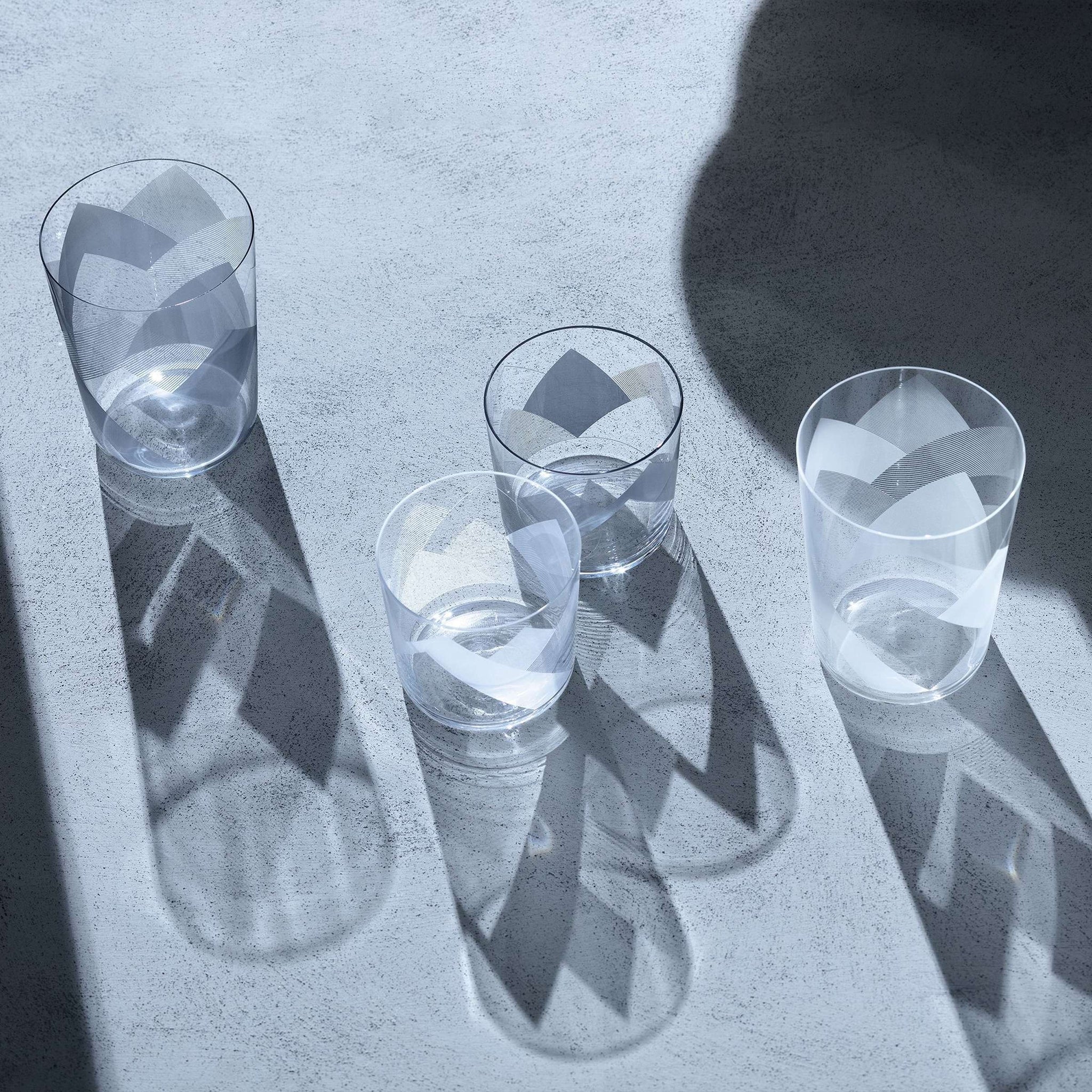L.S.A. Verre tumbler Peaks 31 Cl gris - 4 pièces