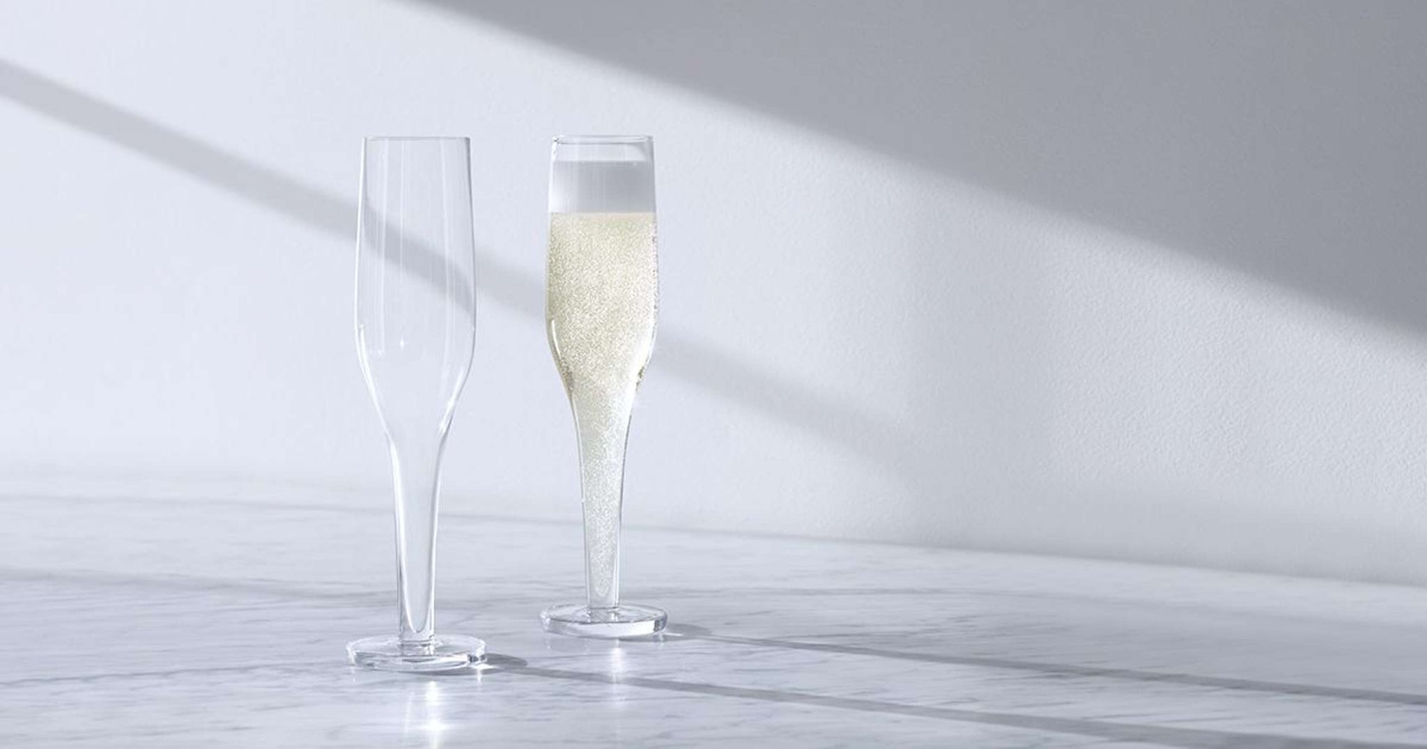 L.S.A. Verre à champagne Epoque 17 Cl - 2 pièces