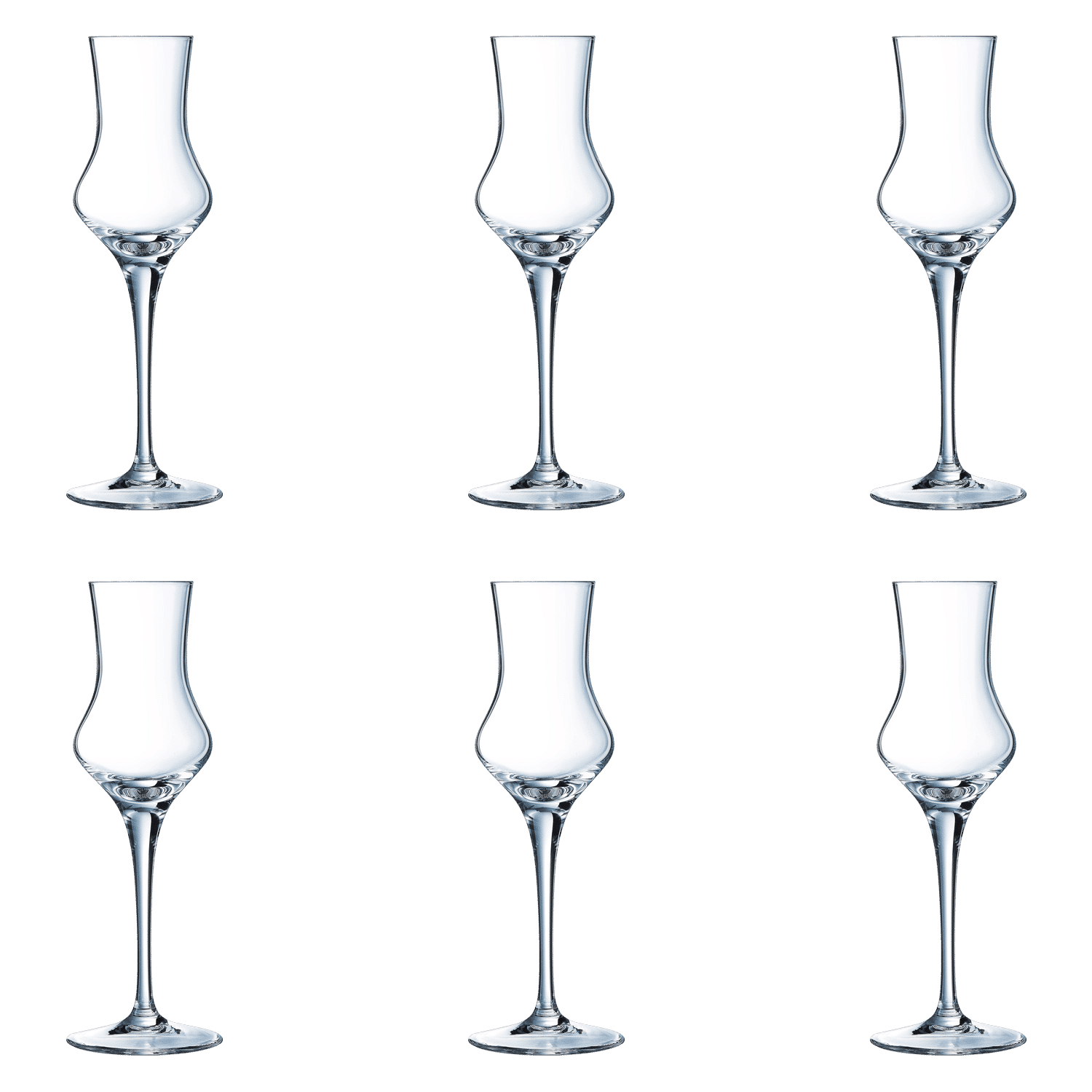 Chef & Sommelier Spirits Grappa Likeurglas 10 Cl - 6 Stuks - Glazen.nl