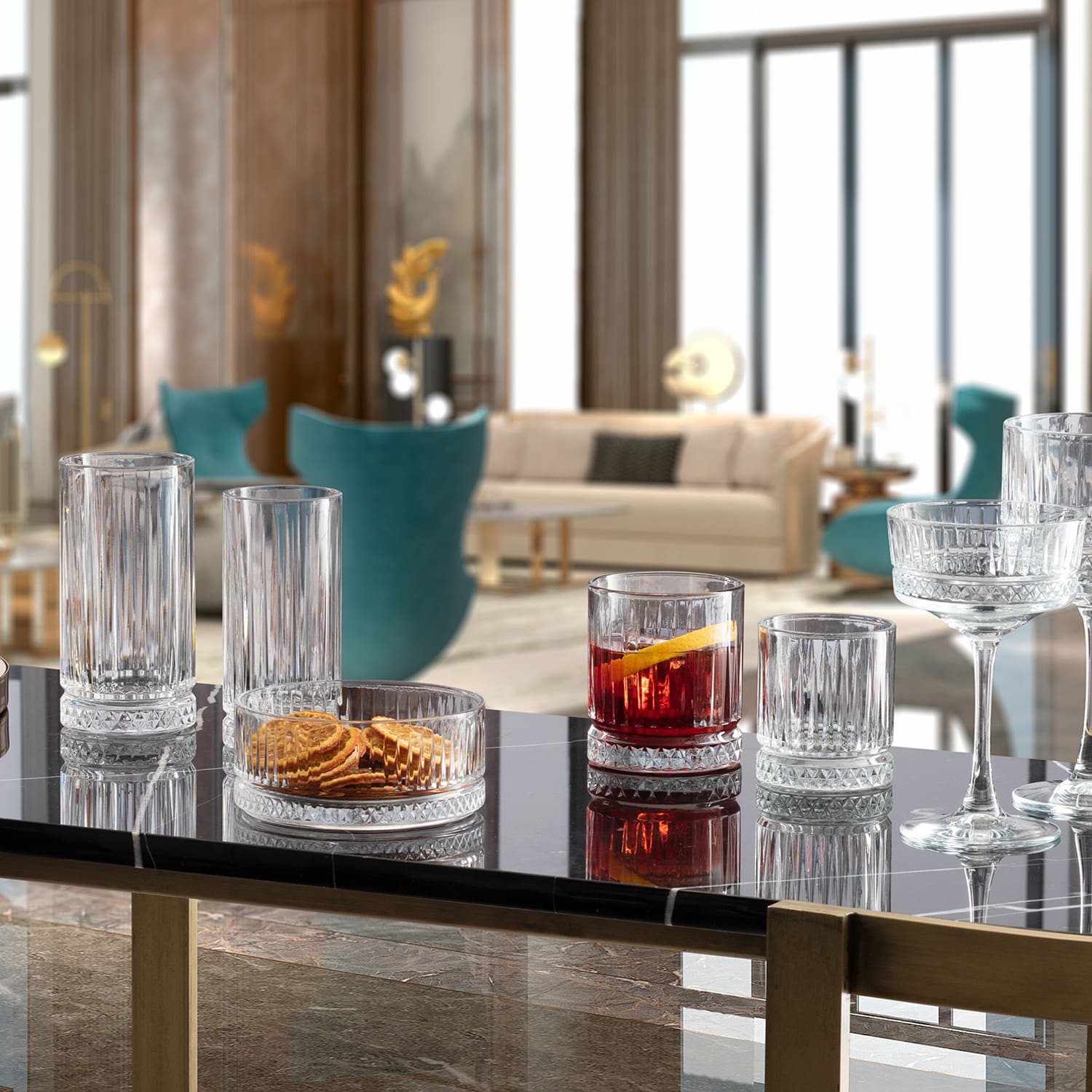 Pasabahce Elysia Longdrinkglas 44,5 Cl - 12 Stuks - Glazen.nl