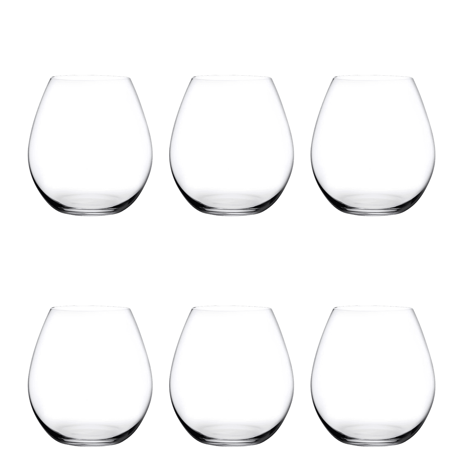 Nude Glass Pure Bourgogne Wijnglas 71 Cl - 6 Stuks - Glazen.nl