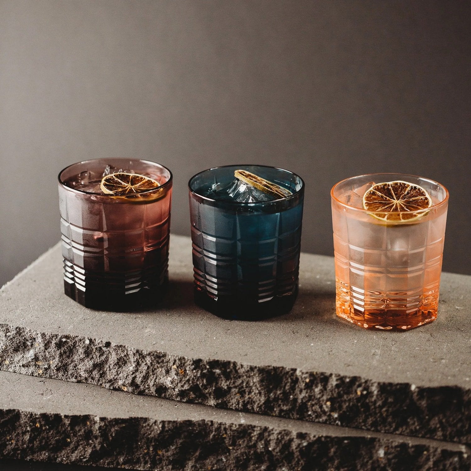 Arcoroc Brixton Tumbler 30 Cl Blauw - 6 Stuks - Glazen.nl