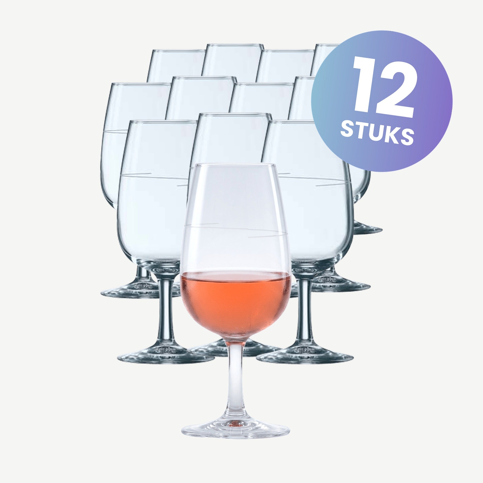 Arcoroc Viticole Wijnglas 21,5 Cl Met Maatstreet 12 Cl / 14 Cl - set van 12 glazen