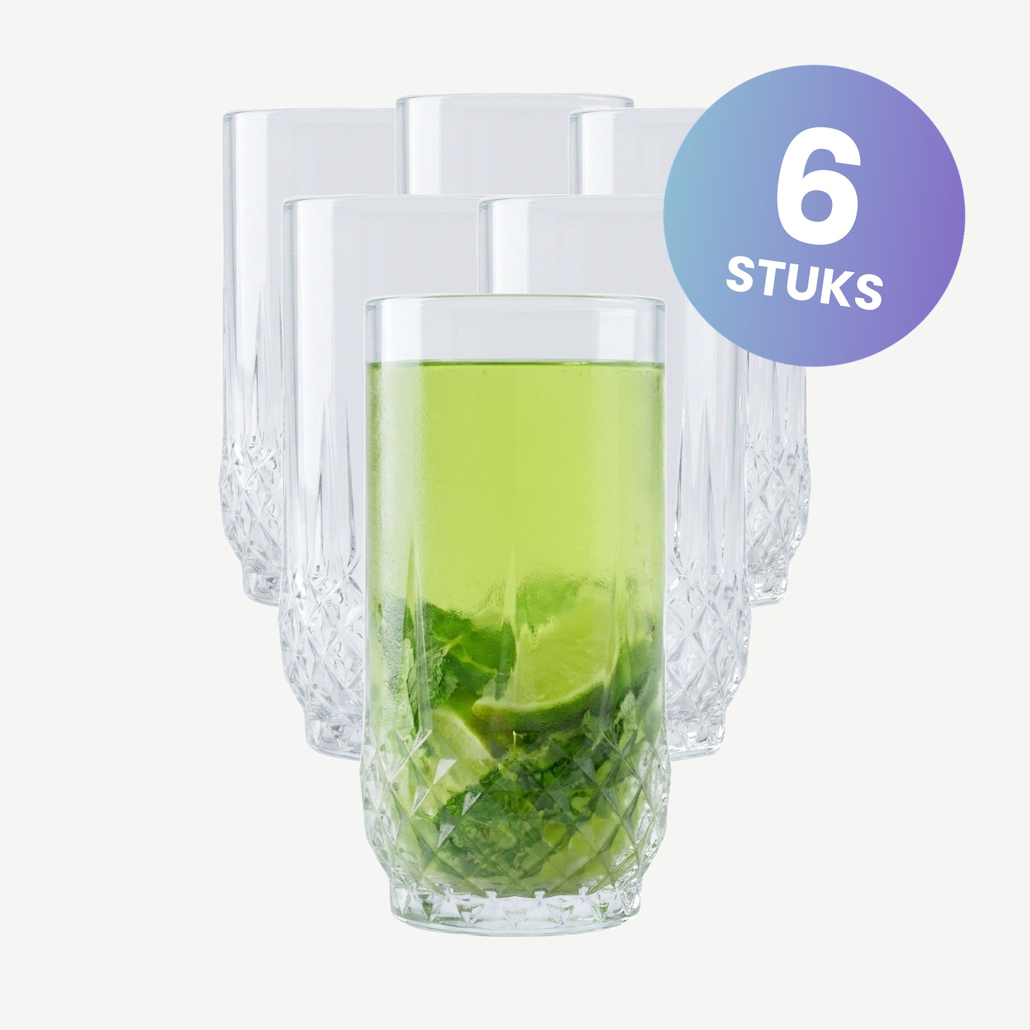 Arcoroc Westloop Longdrinkglas 36 Cl - set van 6 glazen