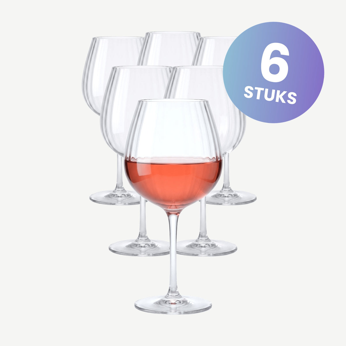 Bar Professional Reflex Ballon Wijnglas Kunststof 55 Cl - set van 6 glazen