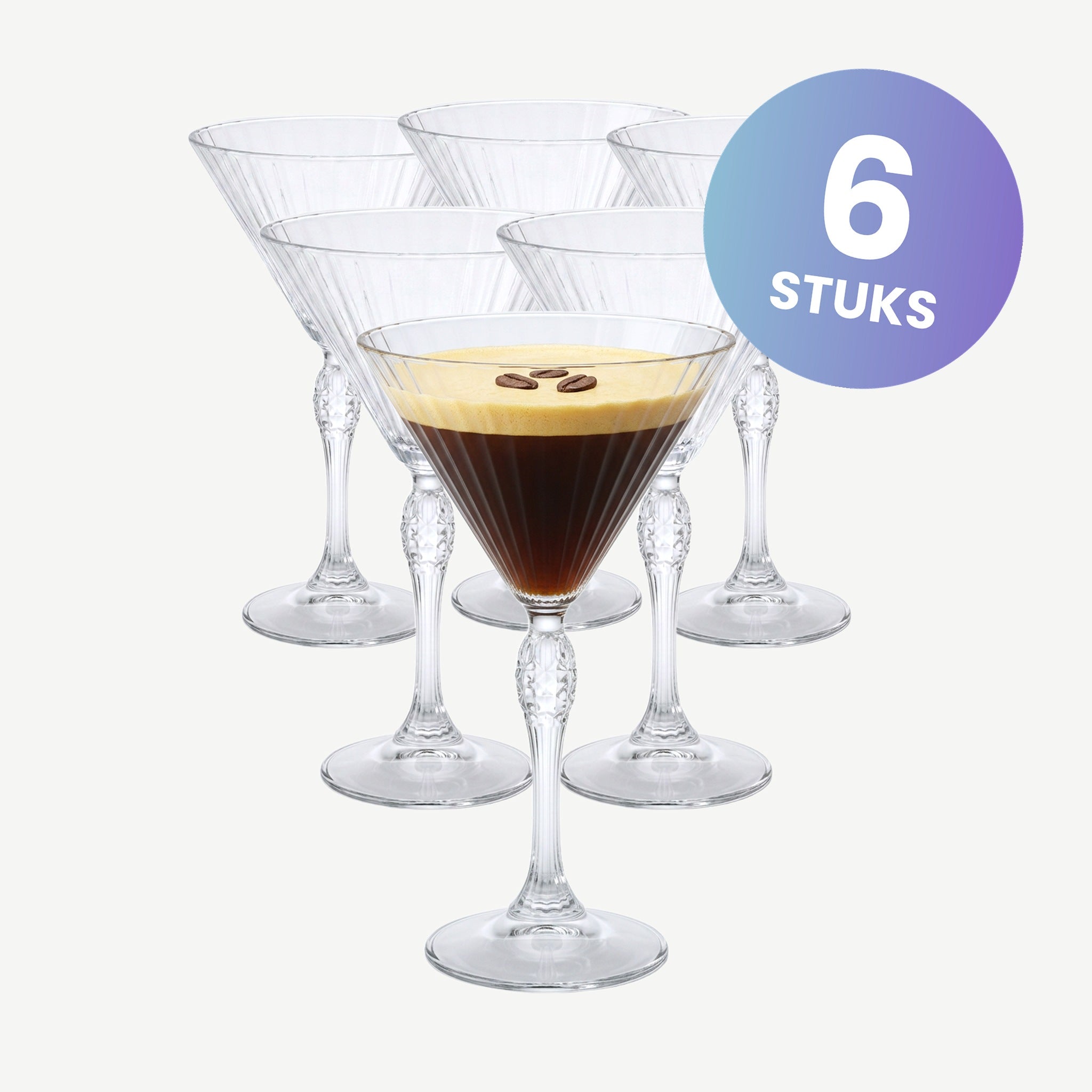 Bormioli Rocco America'20S Martiniglas 24,5 Cl - set van 6 glazen