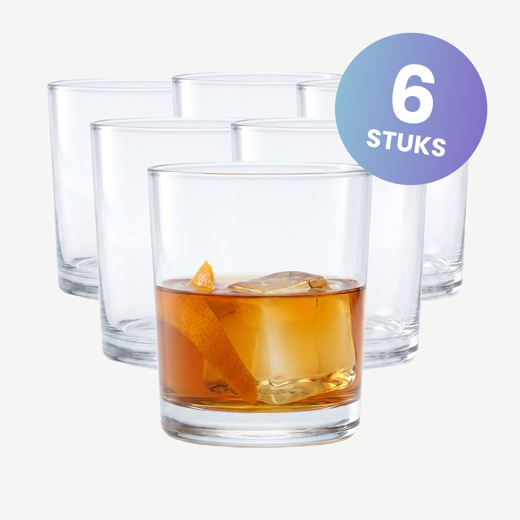 Bormioli Rocco Caravelle Tumbler 25 Cl - set van 6 glazen