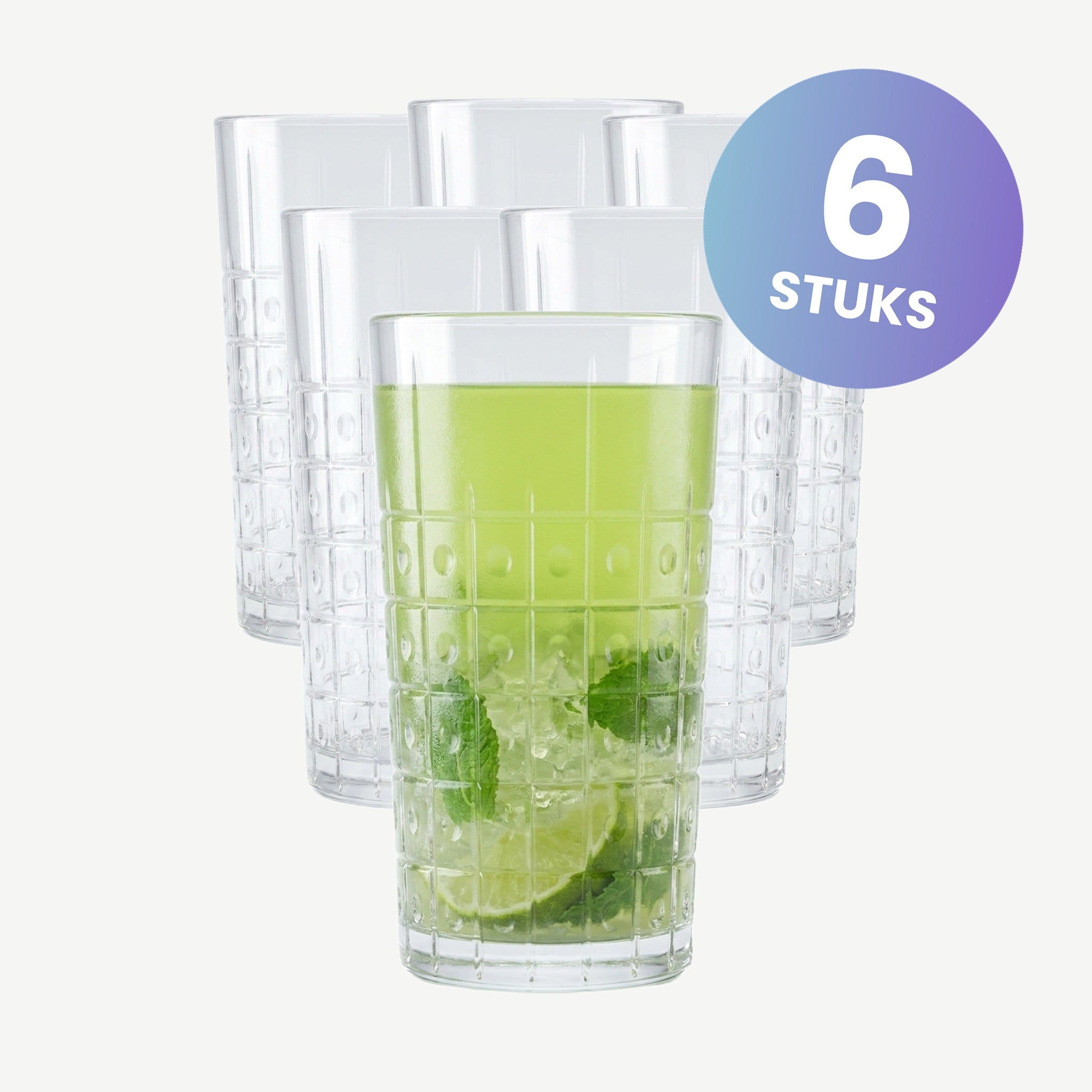 Bormioli Rocco Este Longdrinkglas 49 Cl - set van 6 glazen