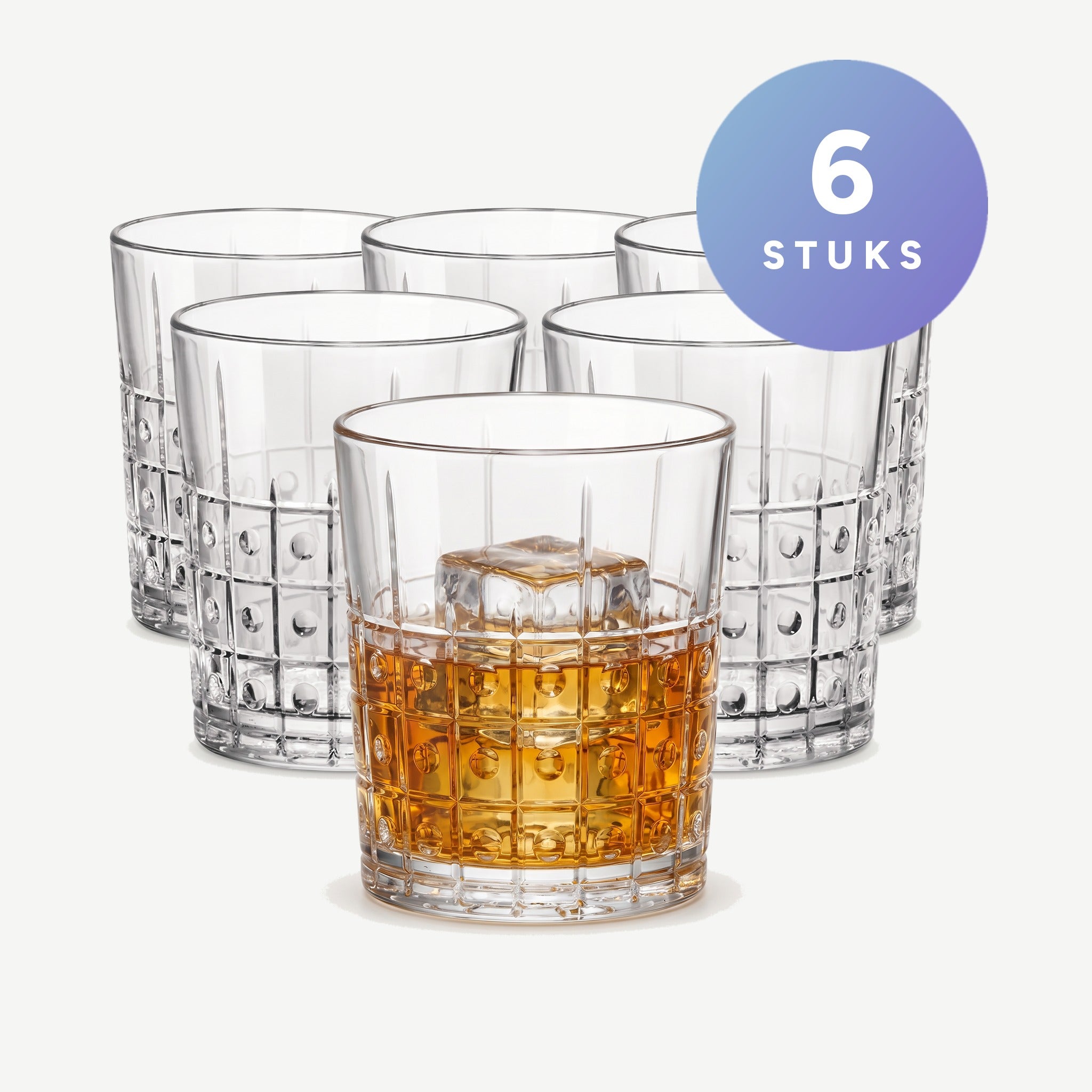 Bormioli Rocco Este Tumbler 37 Cl set van 6 glazen