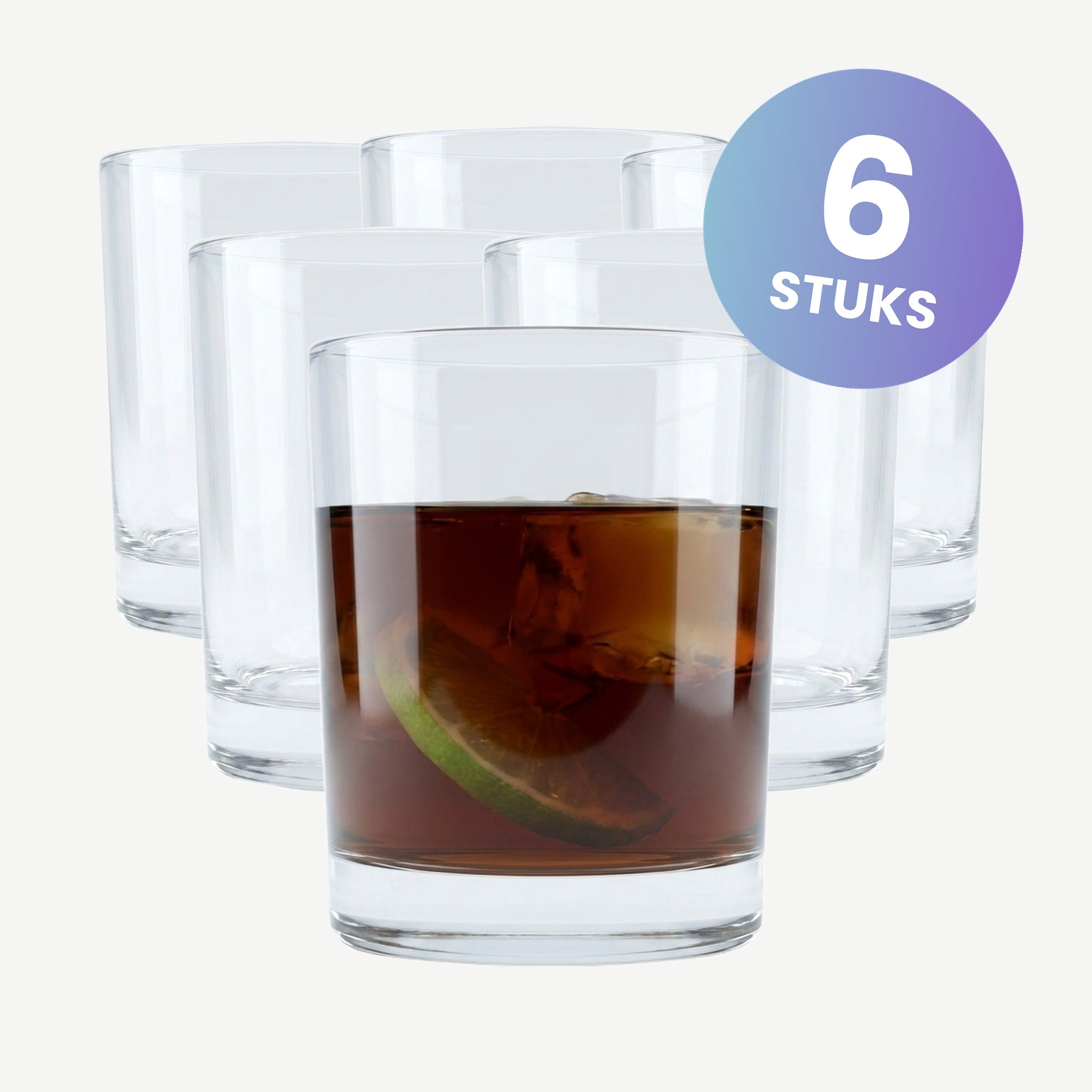 Bormioli Rocco Este Tumbler 37 Cl - set van 6 glazen