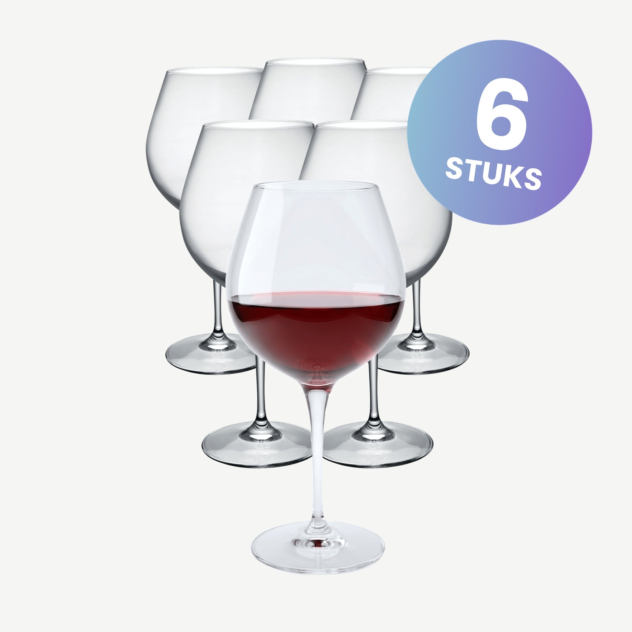 Bormioli Rocco Premium Wijnglas 66 Cl - set van 6 glazen