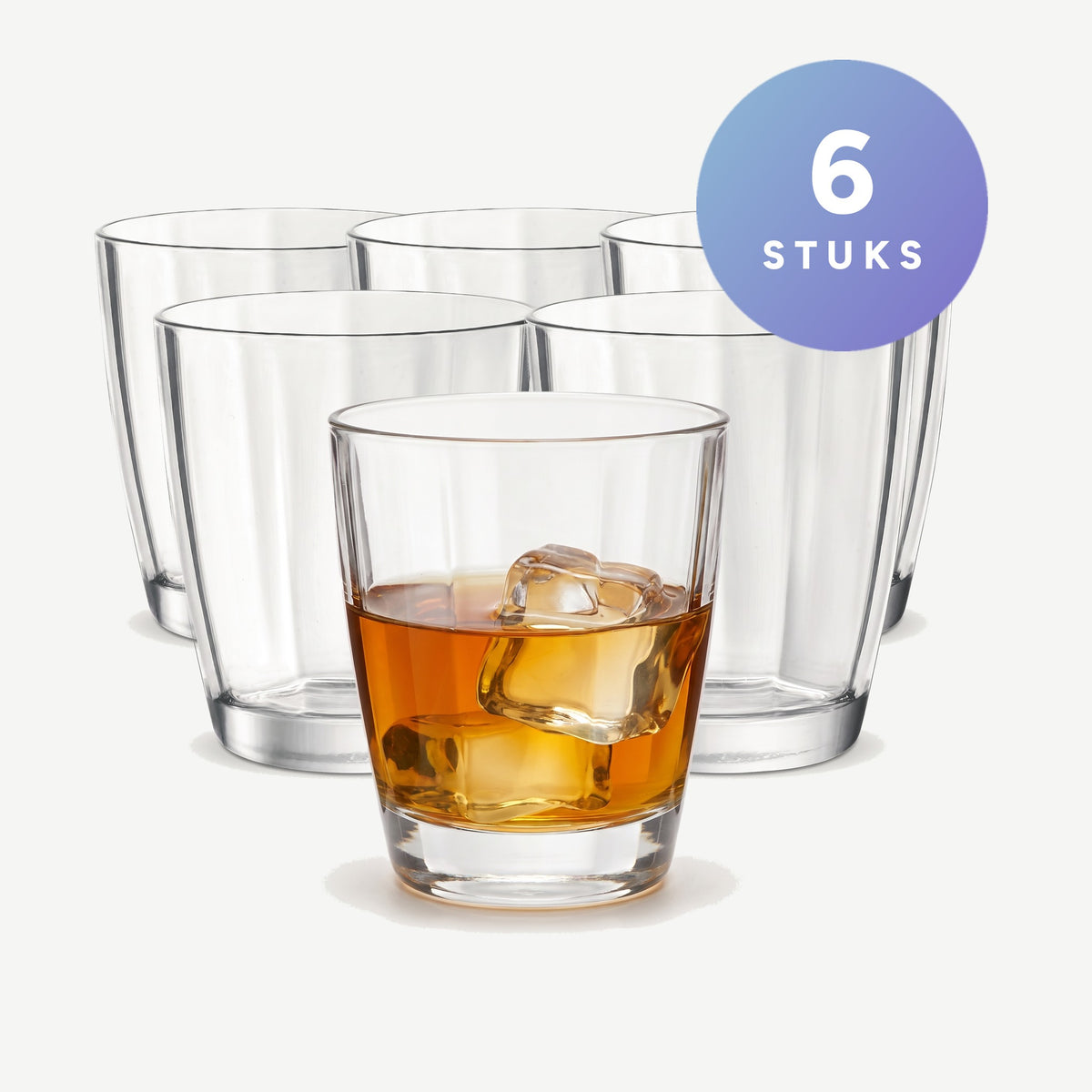 Bormioli Rocco Pulsar Tumbler 30 Cl set van 6 glazen