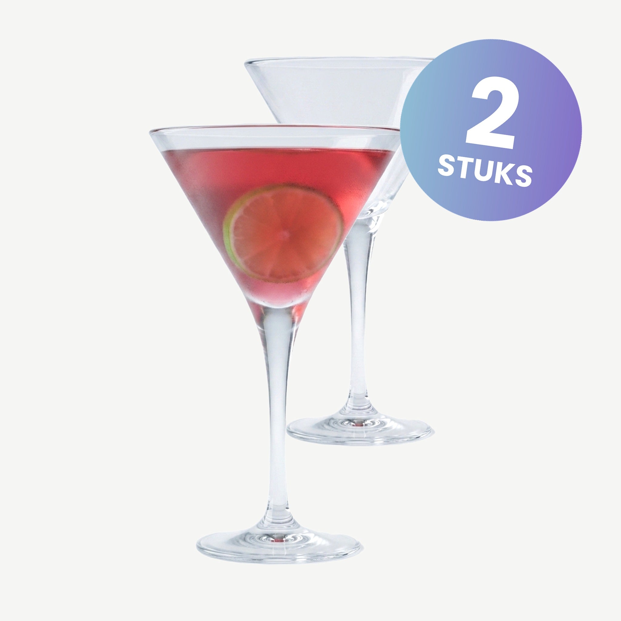 Bormioli Rocco Ypsilon Cocktailglas 24,5 Cl - set van 2 glazen
