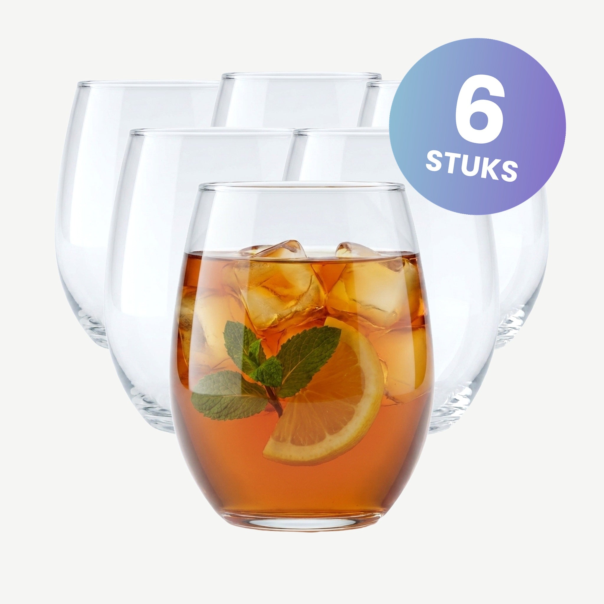 Chef & Sommelier Primary Kwarx Tumbler 27 Cl - set van 6 glazen