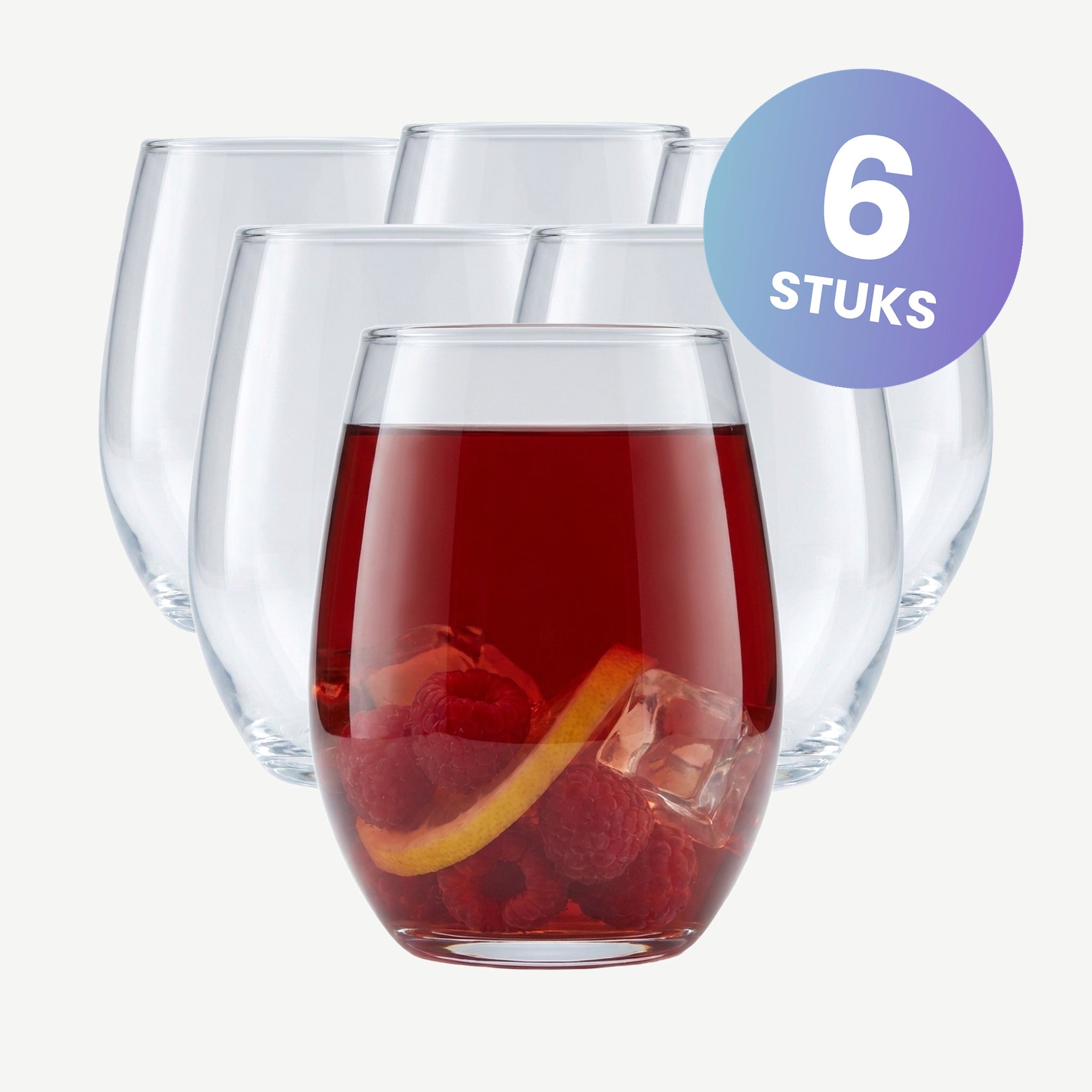 Chef & Sommelier Primary Kwarx Tumbler 44 Cl - set van 6 glazen