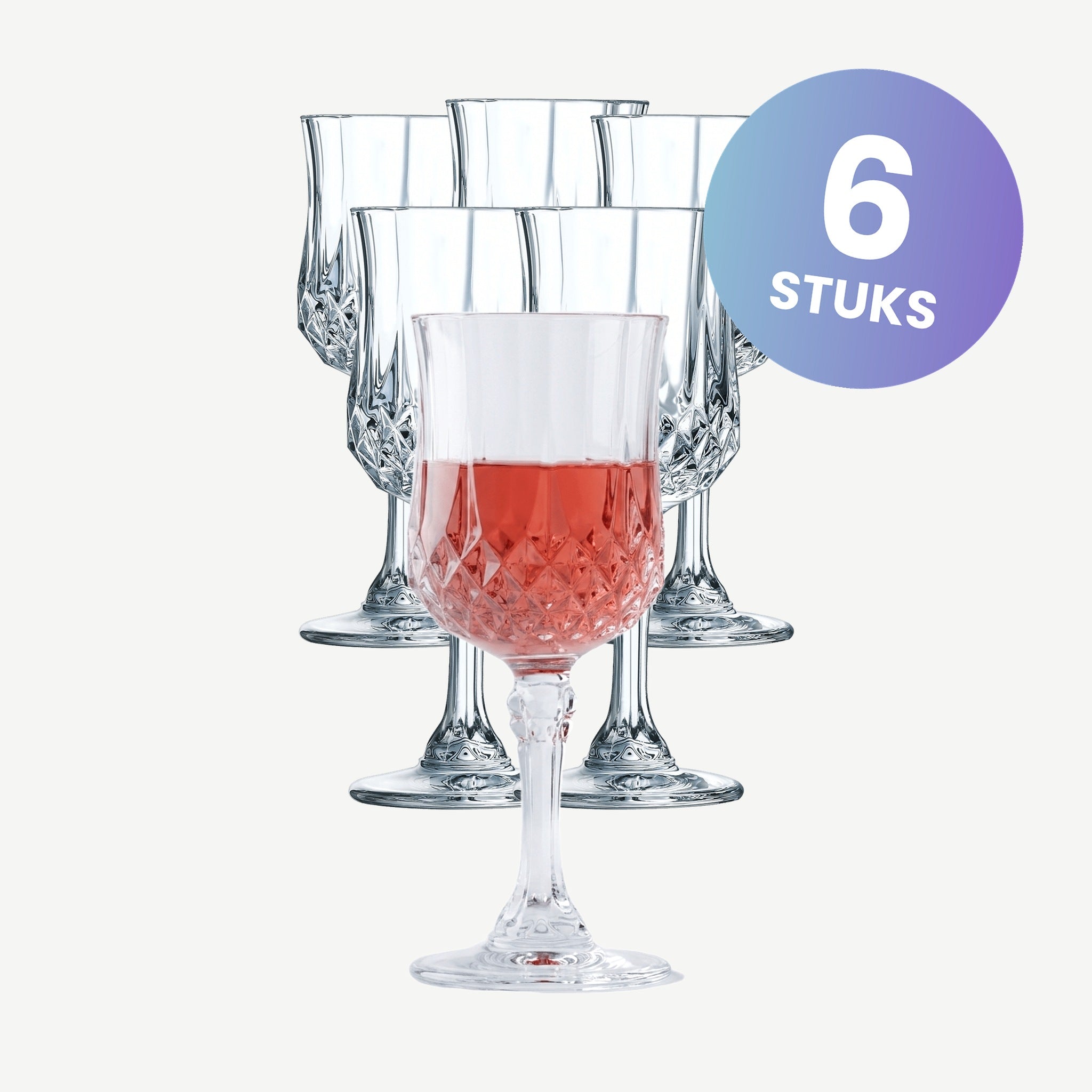 Eclat Longchamp Wijnglas 17 Cl - set van 6 glazen