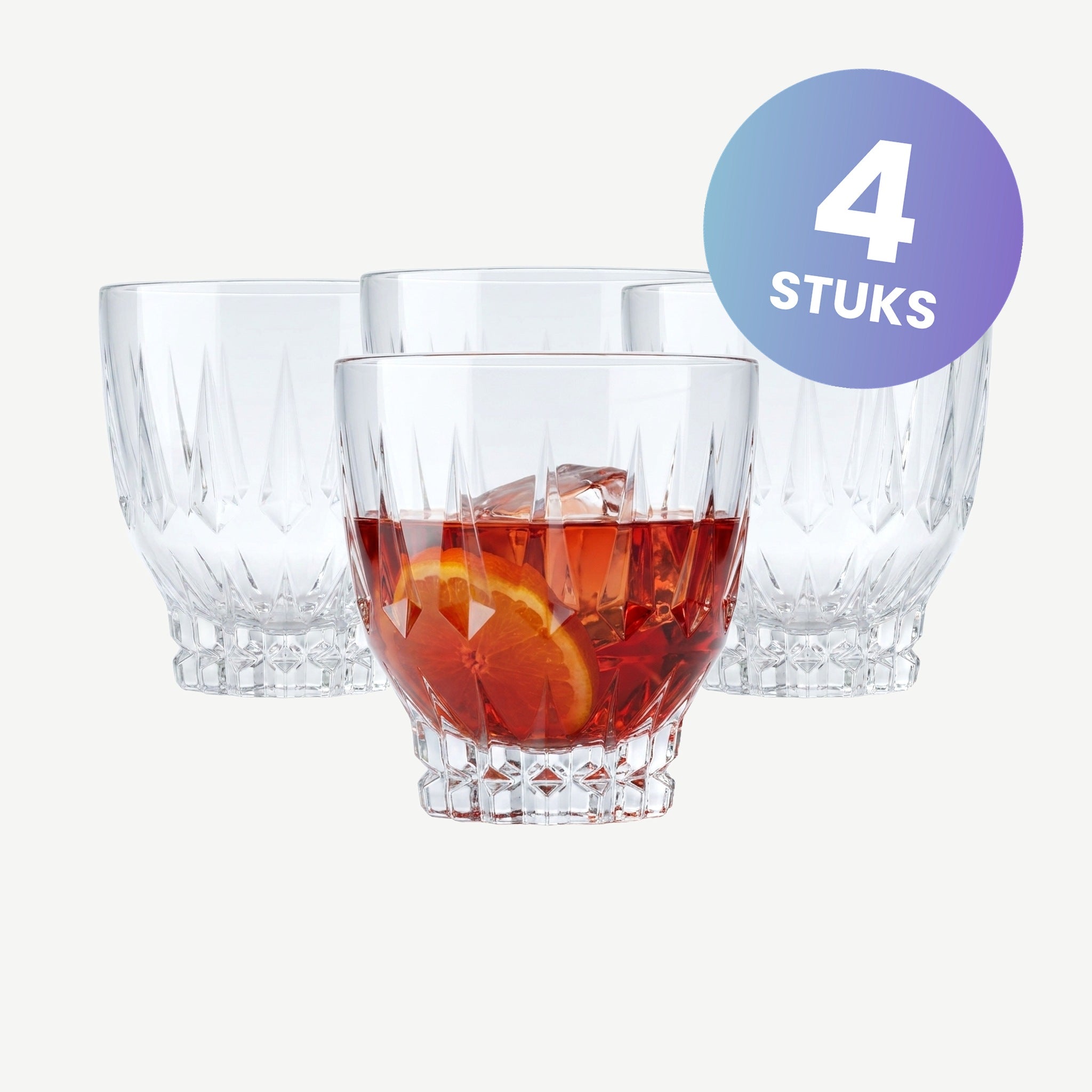 Eclat Ornements Tumbler 32 Cl - set van 4 glazen
