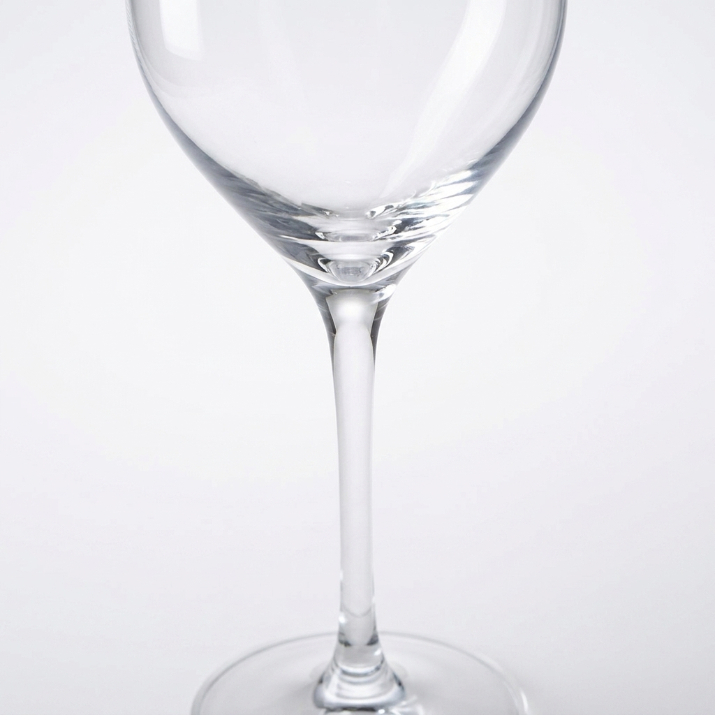 Detail close-up van rand en steel Chef & Sommelier Exaltation wijnglas