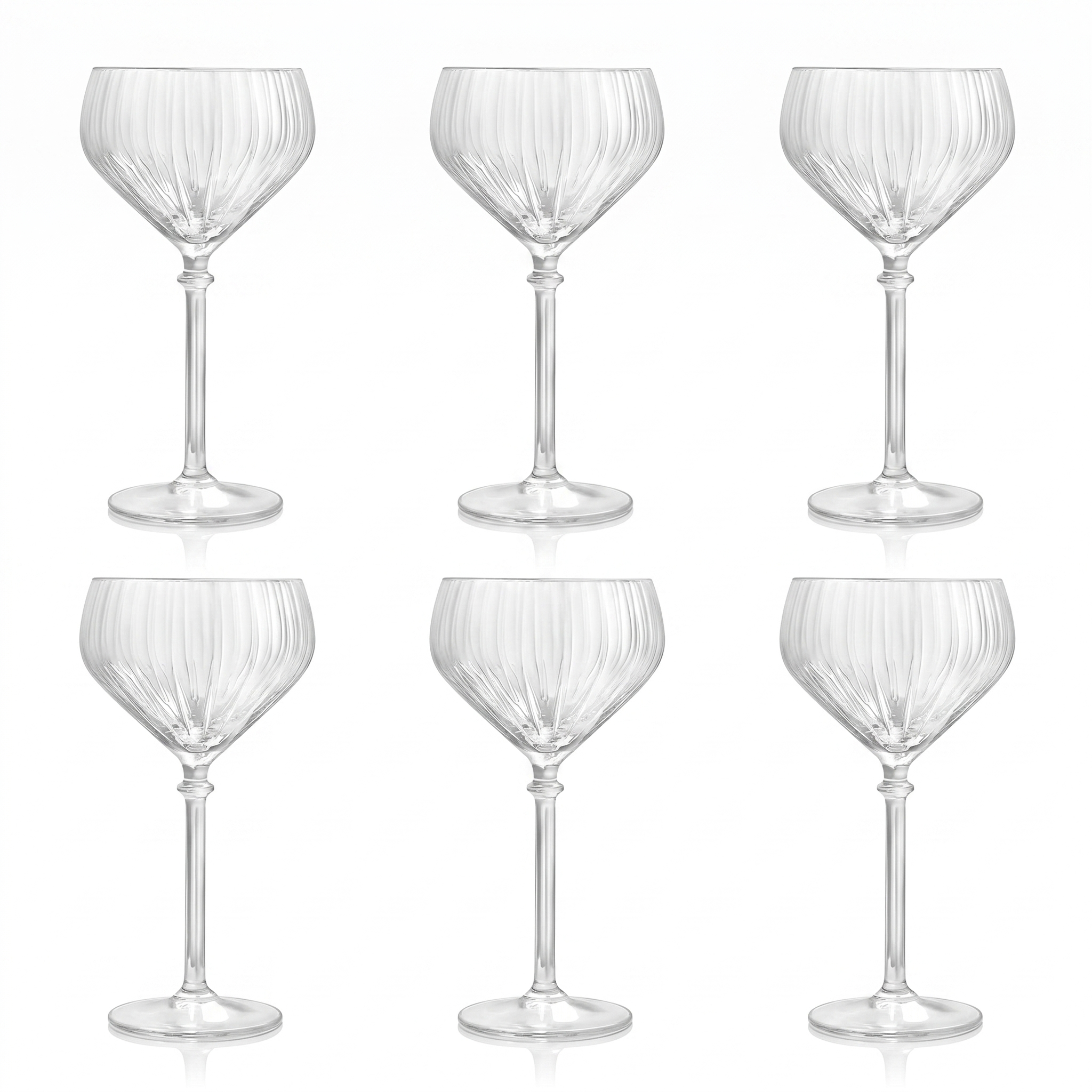 Royal Leerdam Bonheur Cocktails Champagnecoupe 30 Cl - 6 Stuks set van 6