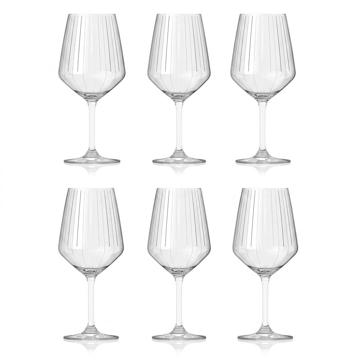 Royal Leerdam Carré Optics Wijnglas 52 Cl - 6 Stuks - Glazen.nl