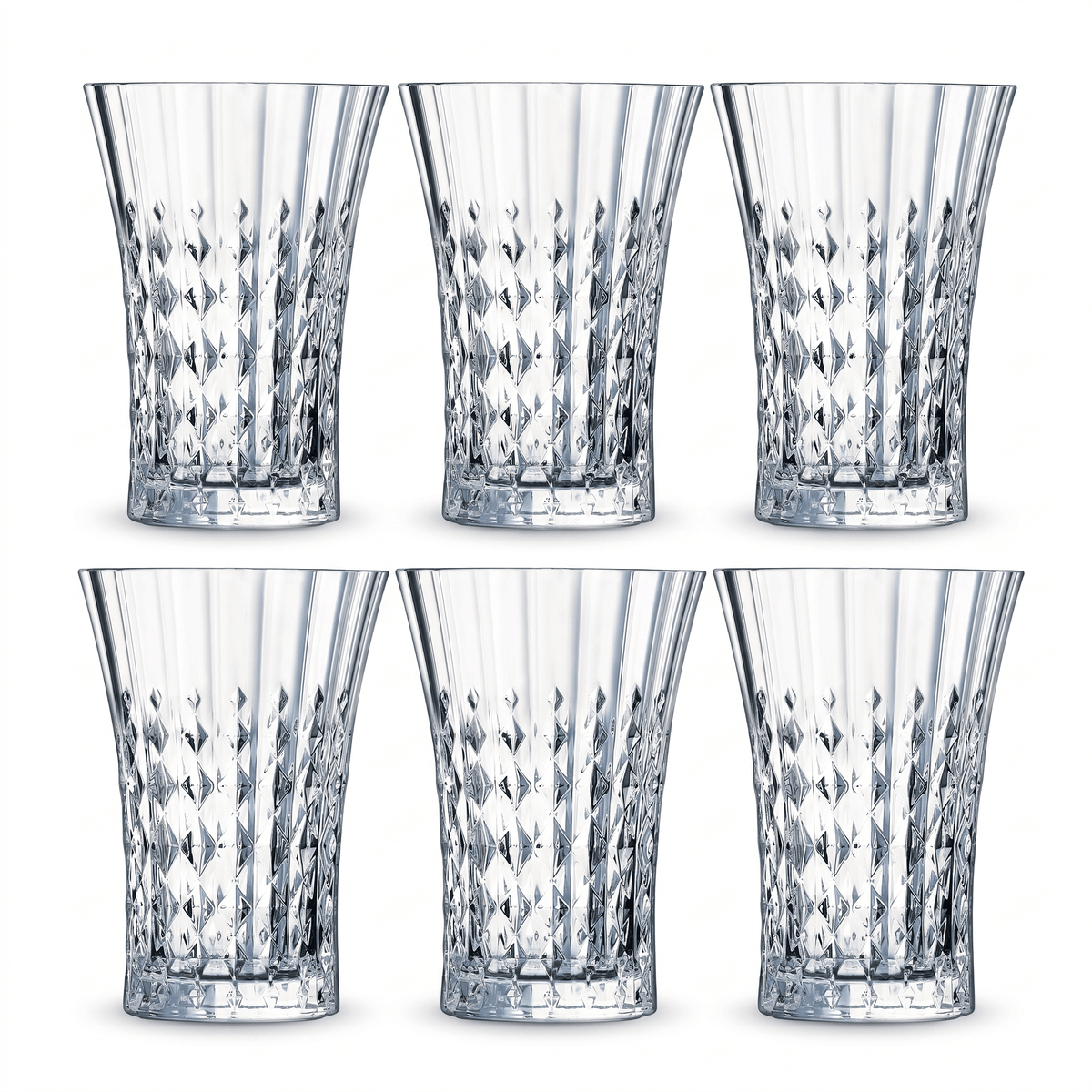 Eclat Lady Diamond Longdrinkglas 36 Cl - 6 Stuks - Glazen.nl