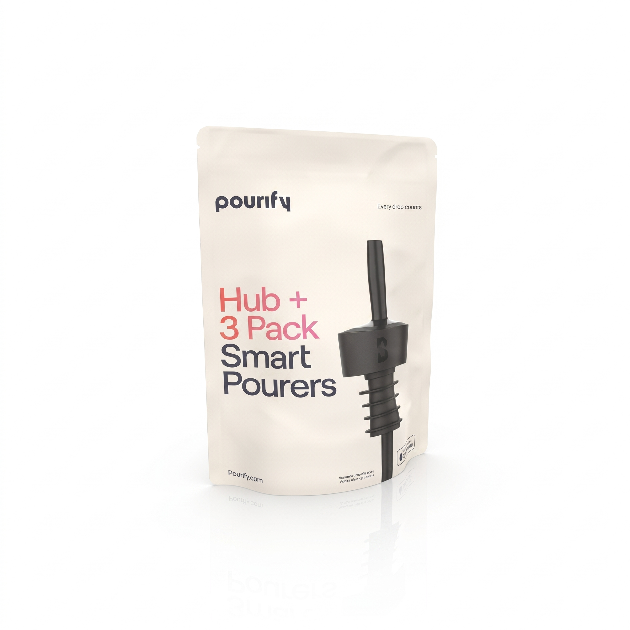 Bar Professional Pourify Hub met 3 Smart Schenktuiten
