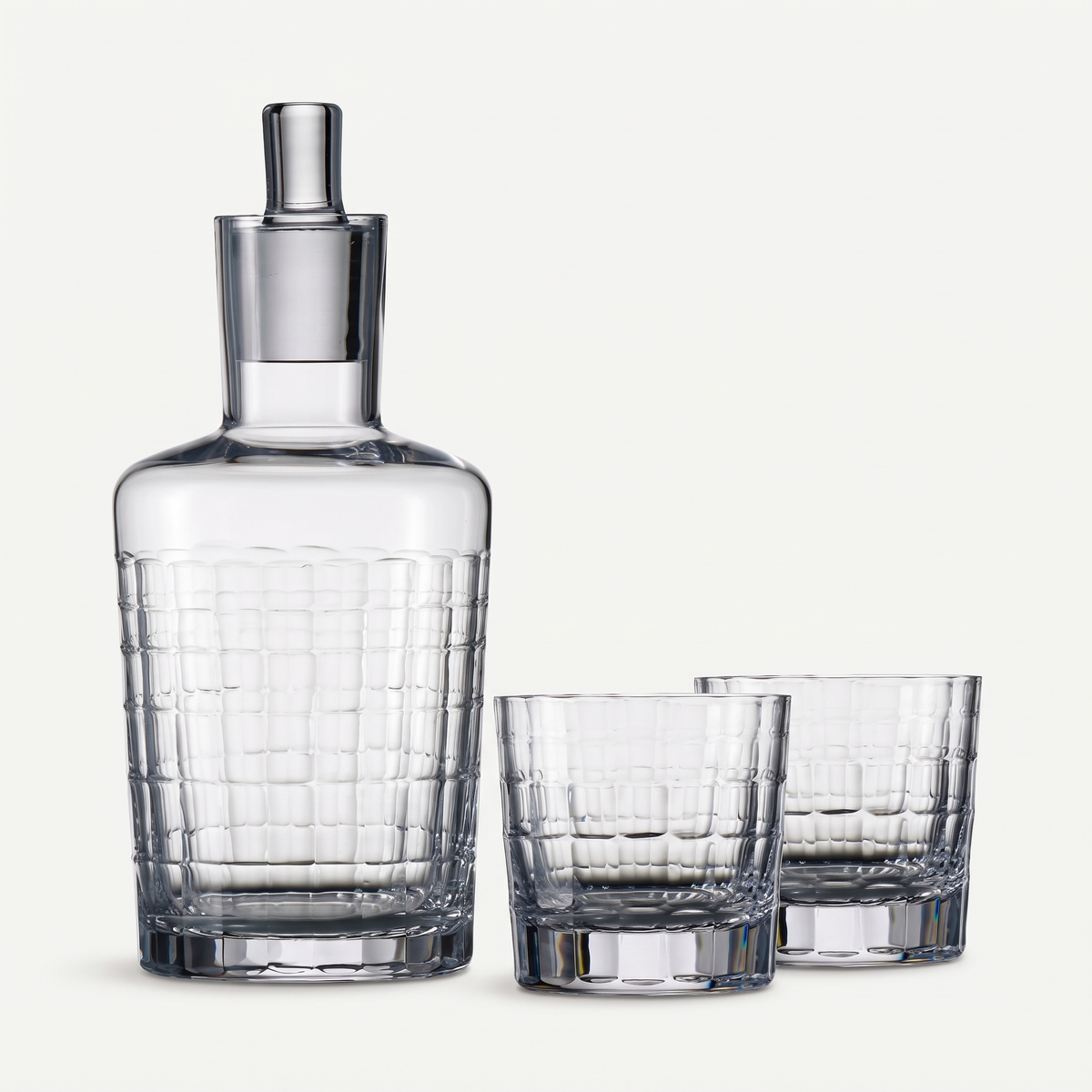 Zwiesel Glas Bar Premium No. 1 whiskyset met lege karaf en twee tumblers