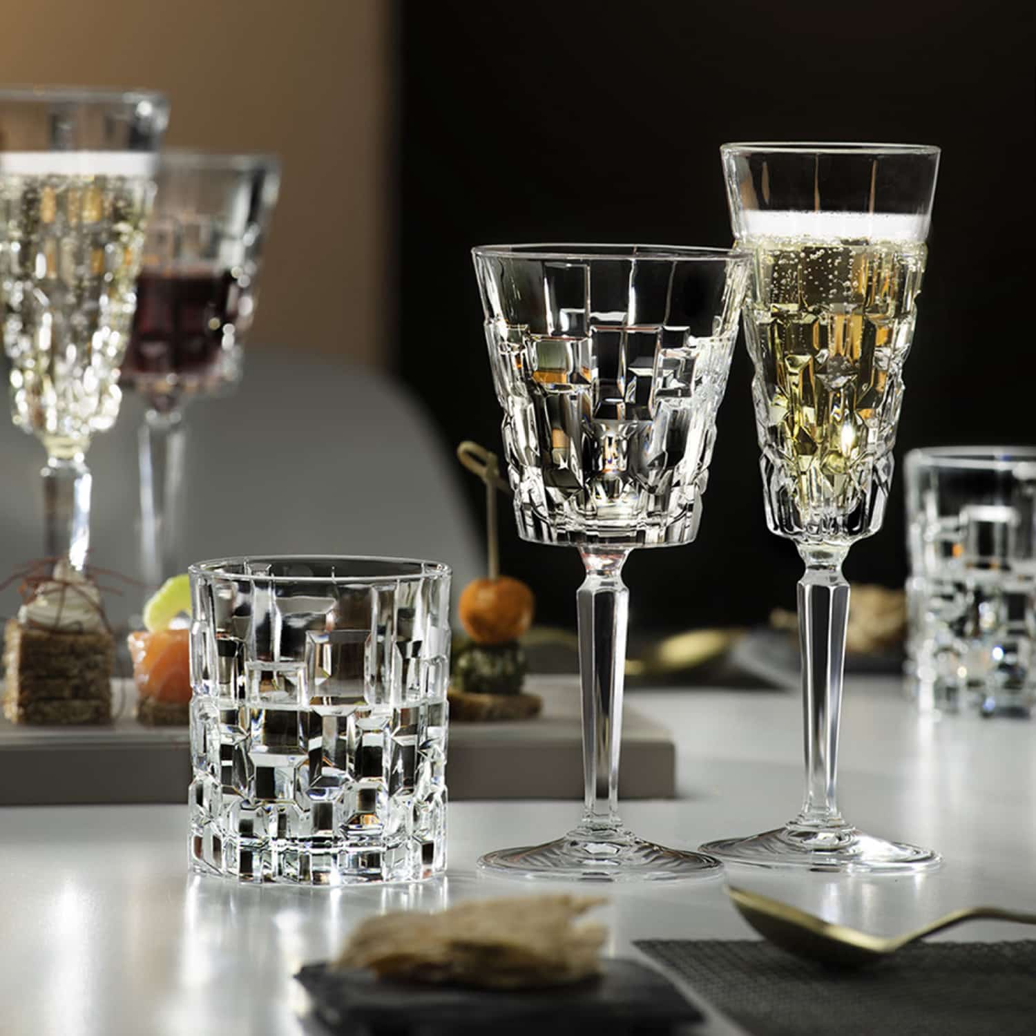 RCR Etna Whisky Karaf 81 Cl - 6 Stuks - Glazen.nl