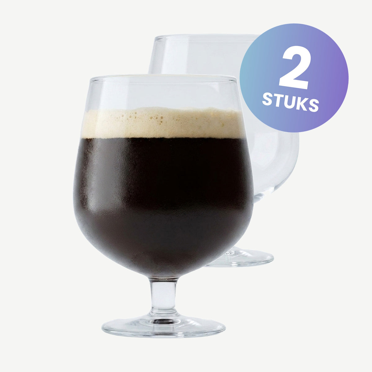 L.S.A. Mia Bierglas 75 Cl - set van 2 glazen