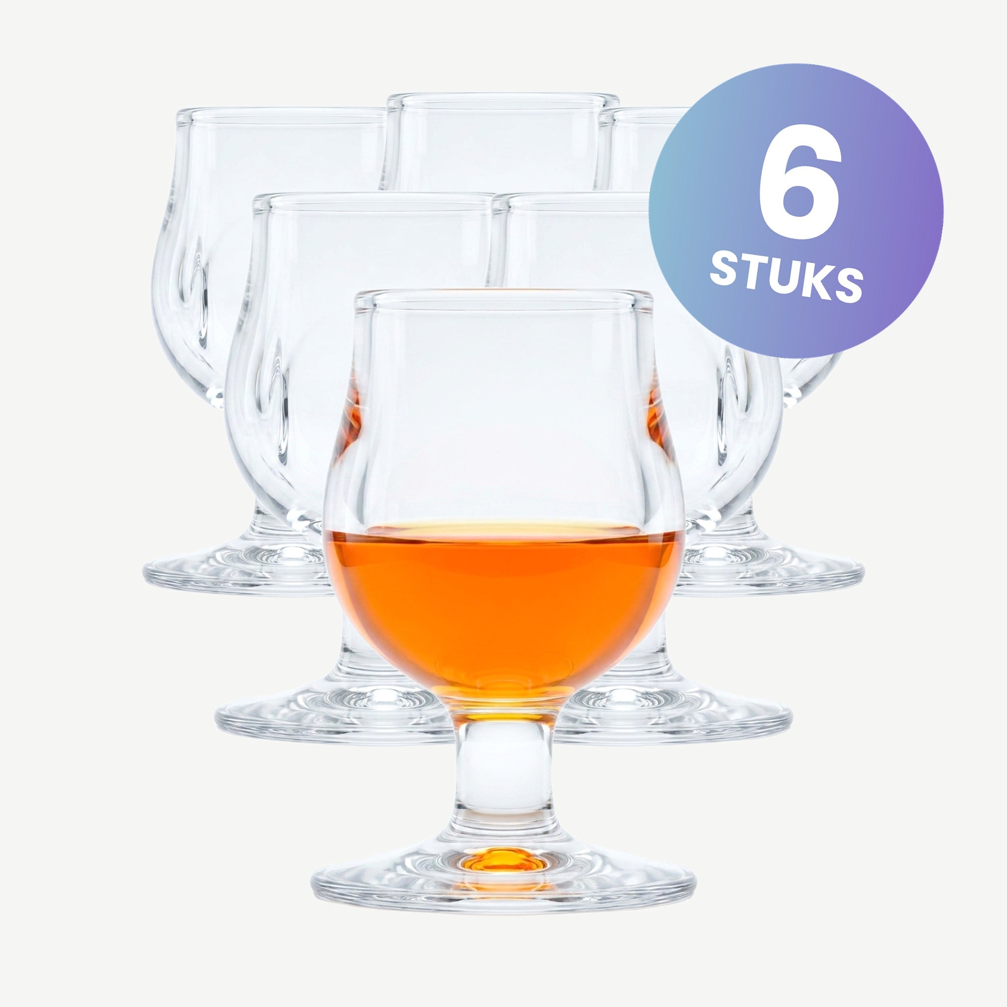 La Rochère Borrelglas 2 cl - set van 6 glazen