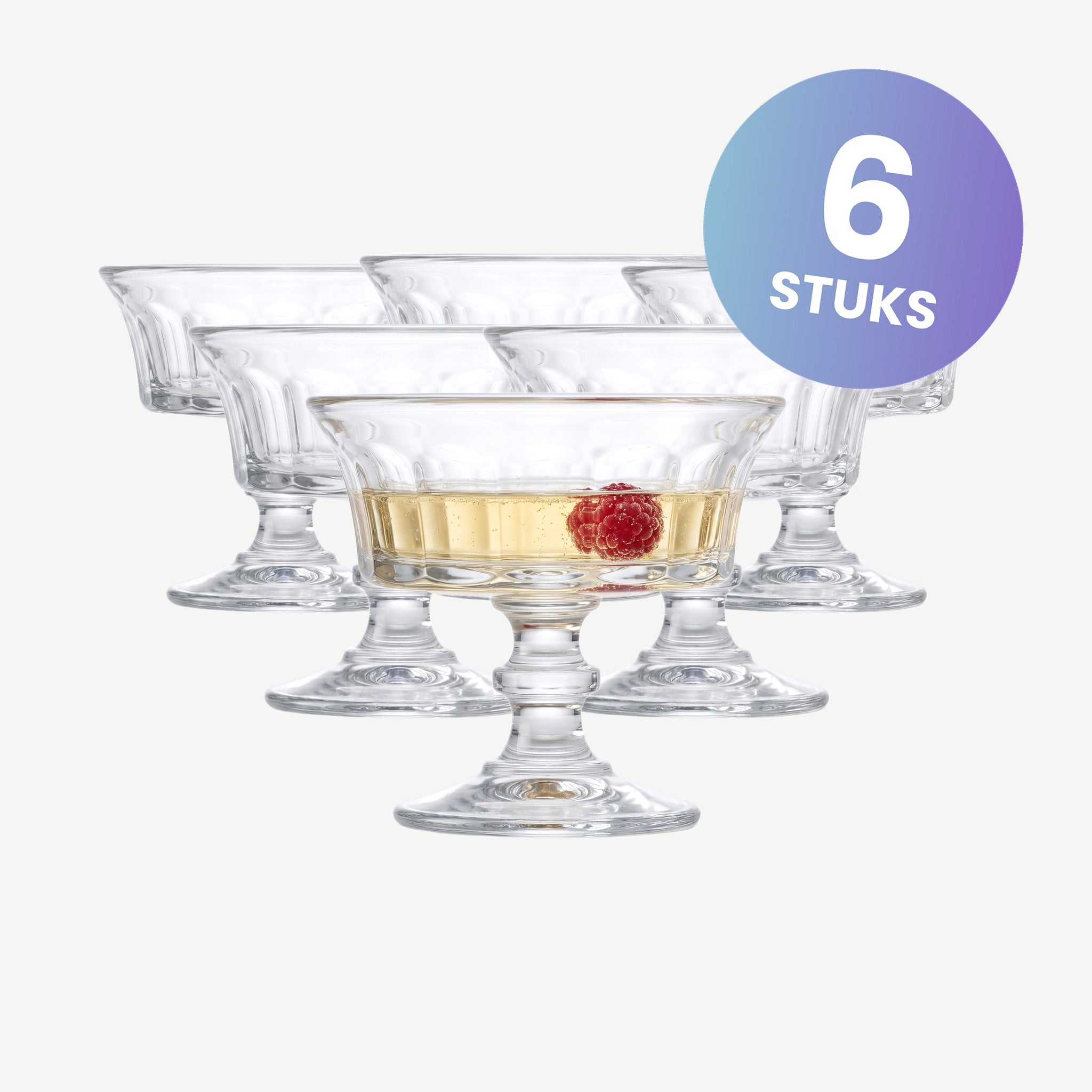 La Rochère Perigord Coupe 22 Cl - set van 6 glazen