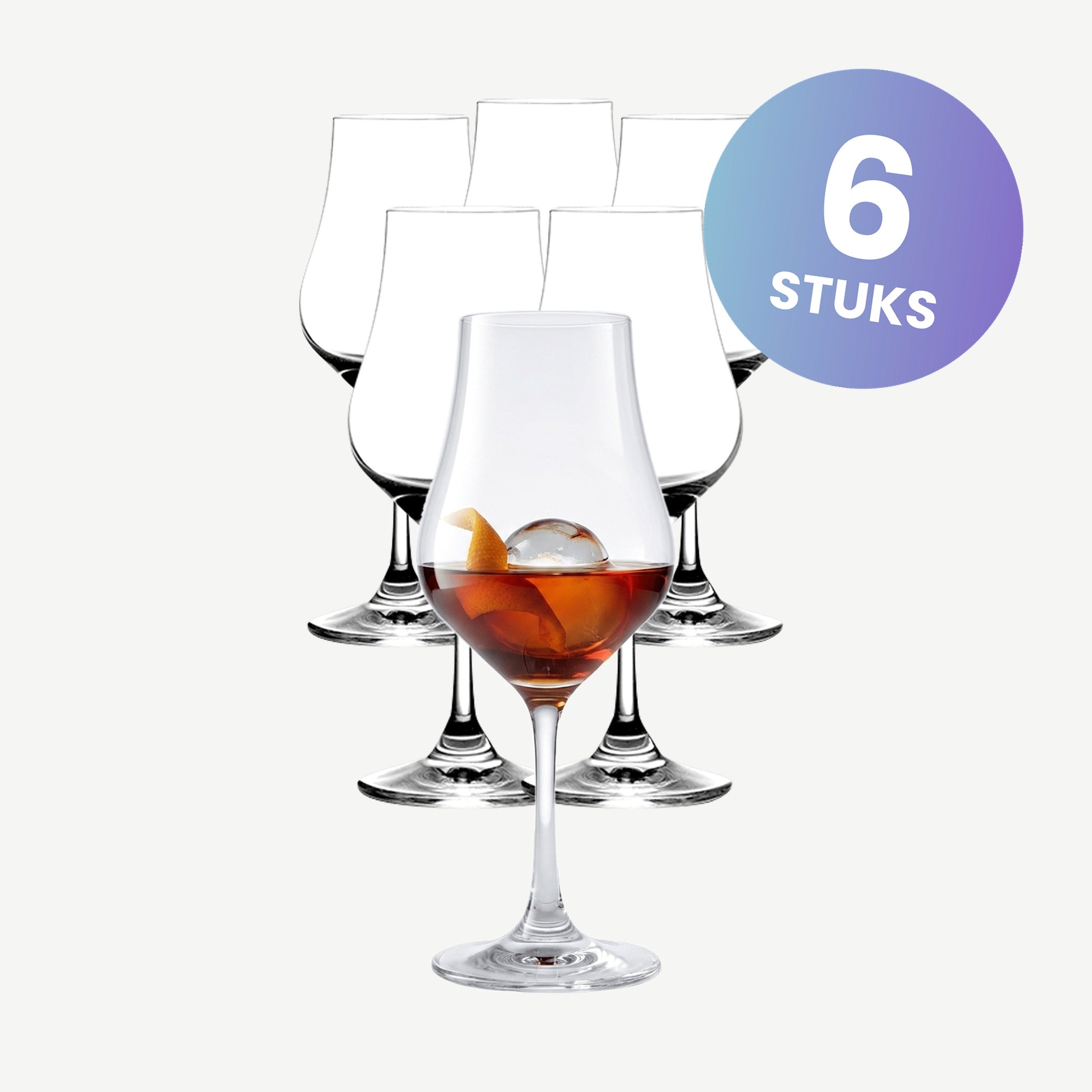 Lehmann Eaux De Vie Proefglas 15 Cl - set van 6 glazen