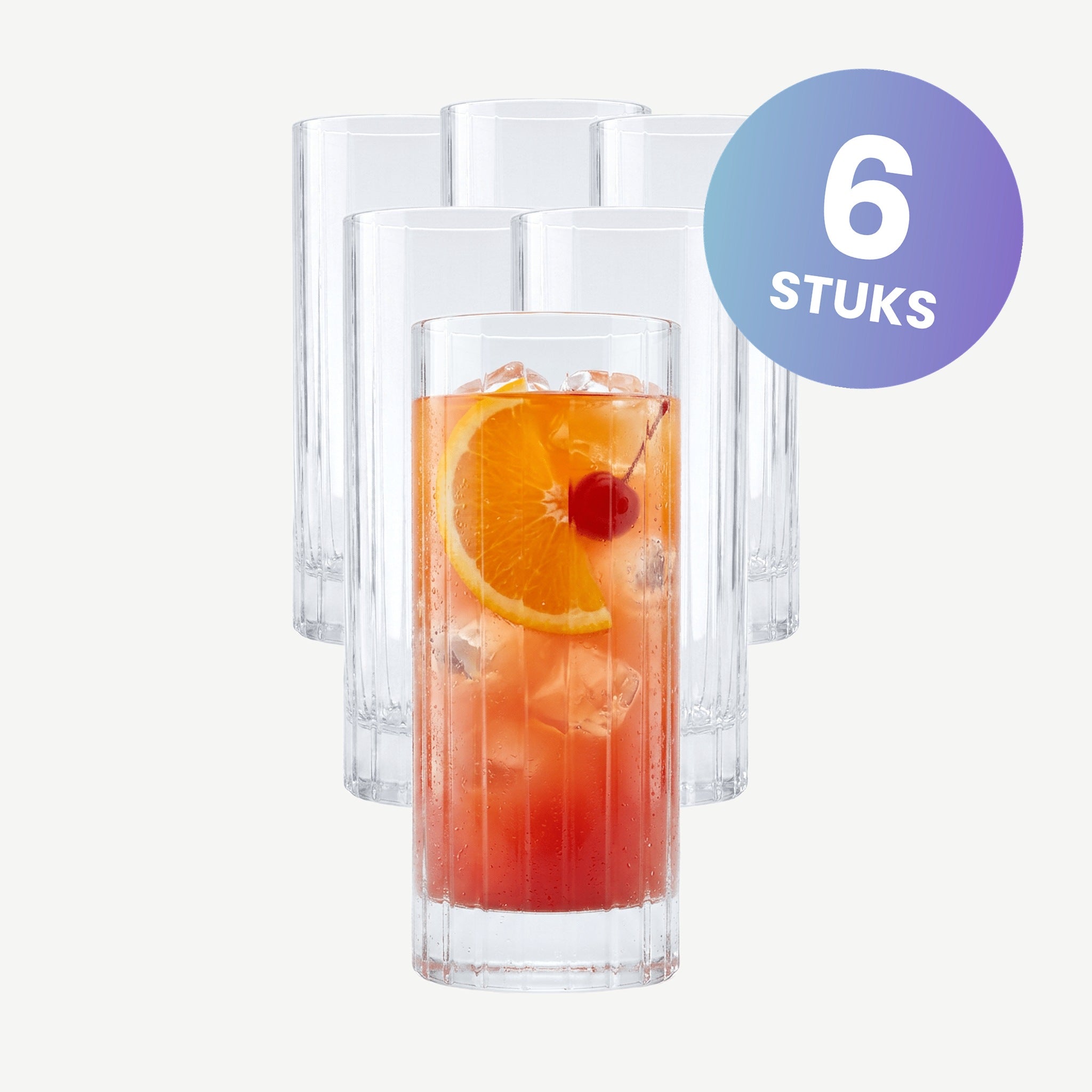 Luigi Bormioli Bach Longdrinkglas Fh 48 Cl - set van 6 glazen