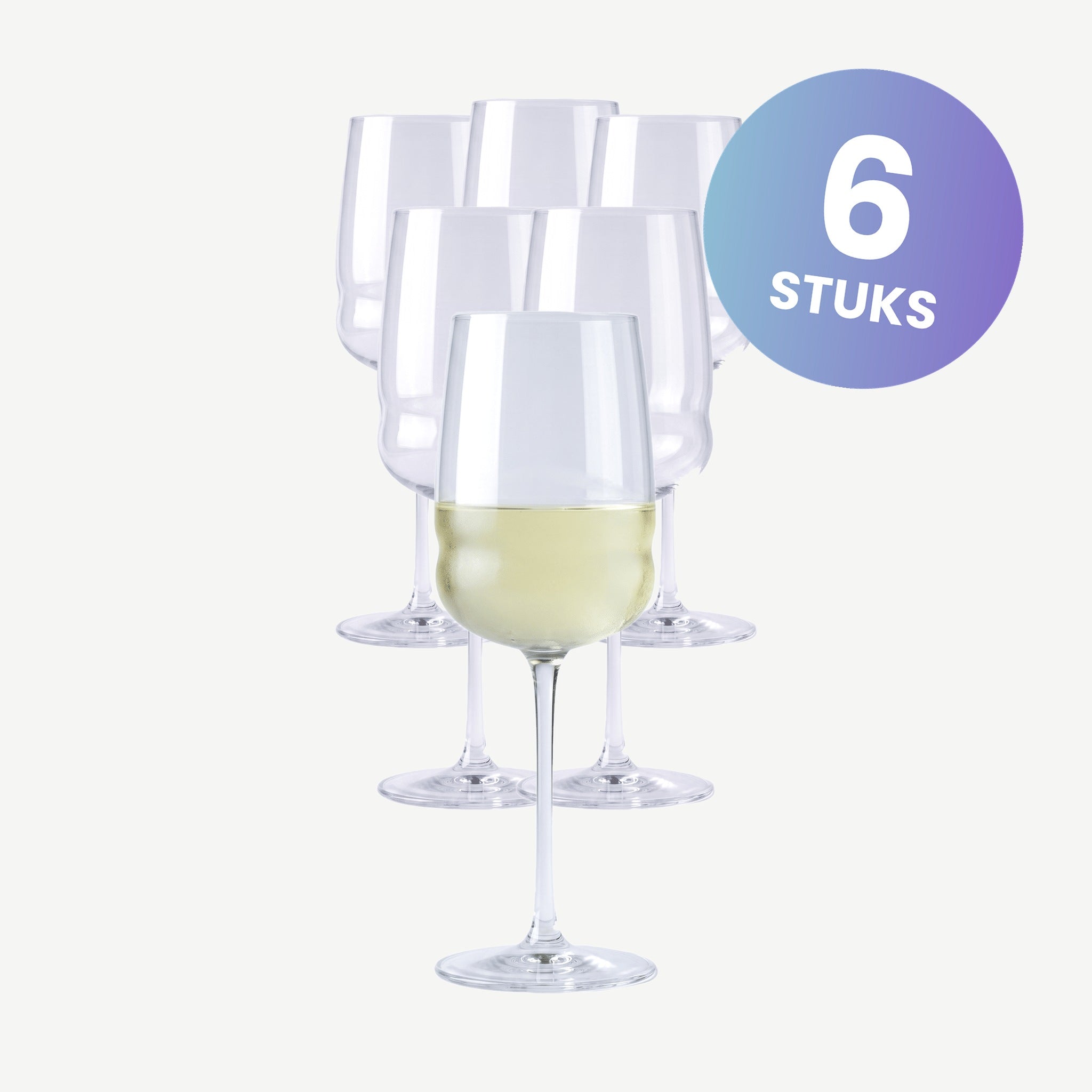 Luigi Bormioli Grandioso Wijnglas 37 Cl Sauvignon-Riesling - set van 6 glazen
