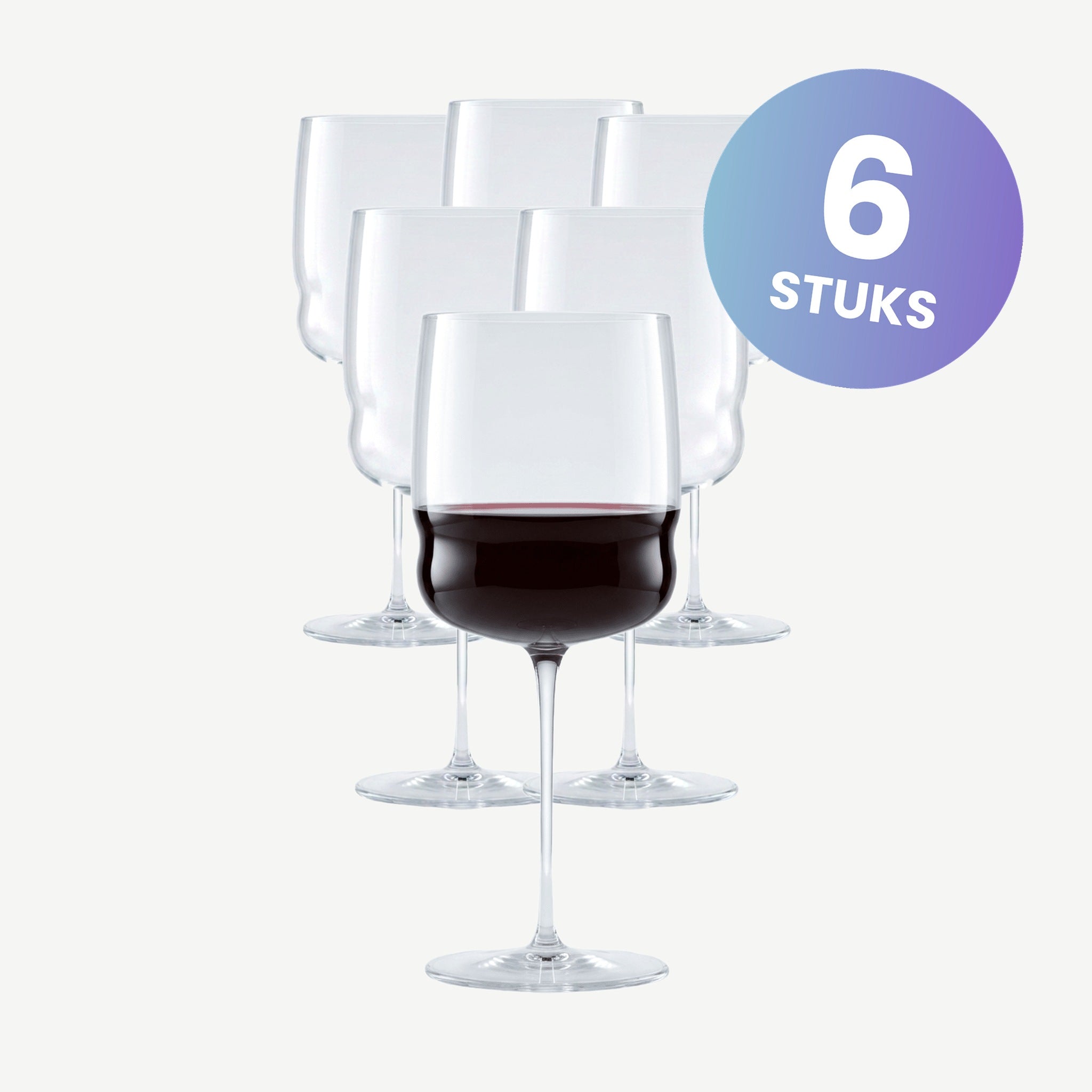 Luigi Bormioli Grandioso Wijnglas 65 Cl Cabernet-Merlot - set van 6 glazen