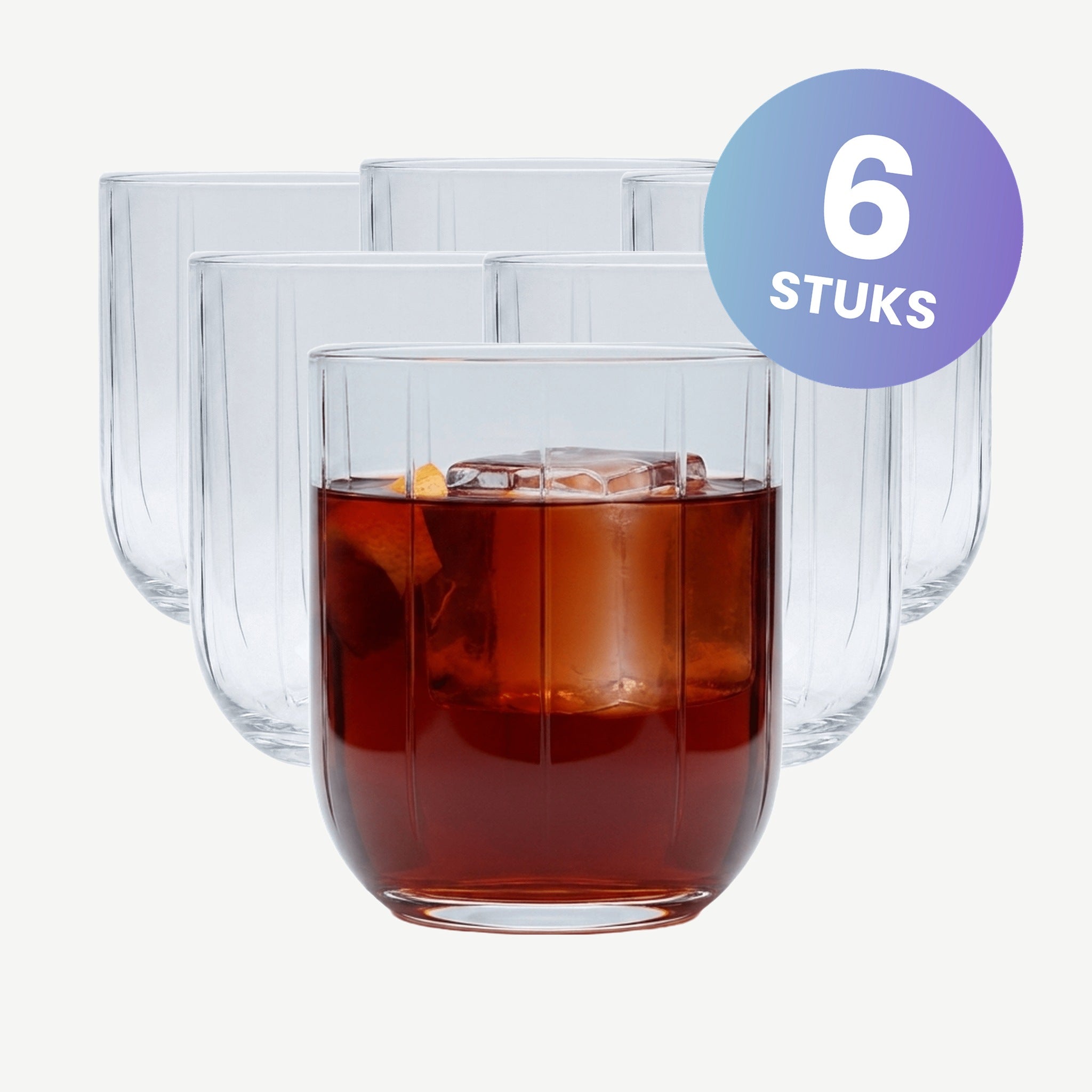 Luigi Bormioli Mixology Jazz Tumbler 35 Cl - set van 6 glazen