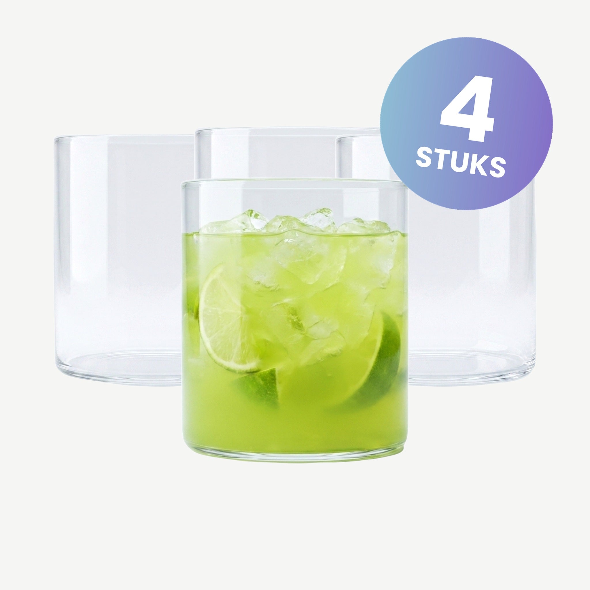 Luigi Bormioli Sublime Tumbler 45 Cl - set van 4 glazen