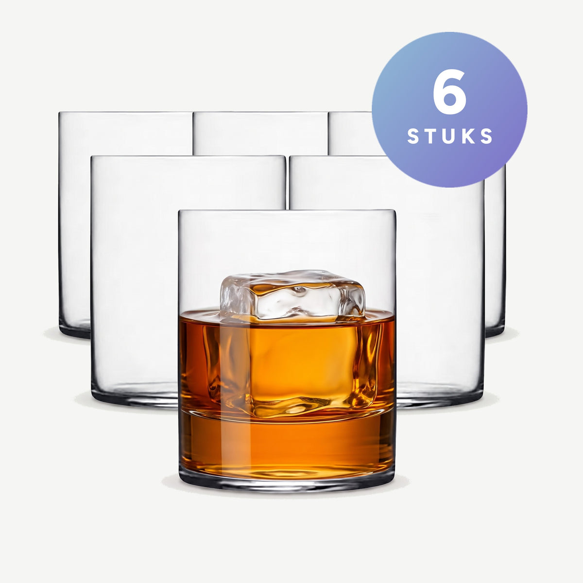 Luigi Bormioli Top Class Tumbler D.O.F. 36,5 Cl set van 6 glazen