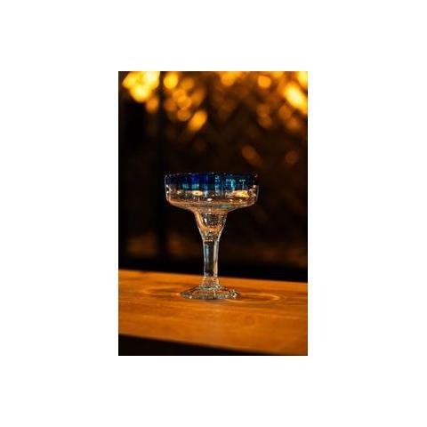 Bar Professional Margarita Cocktailglas Blauwe Rand 38 Cl - Glazen.nl