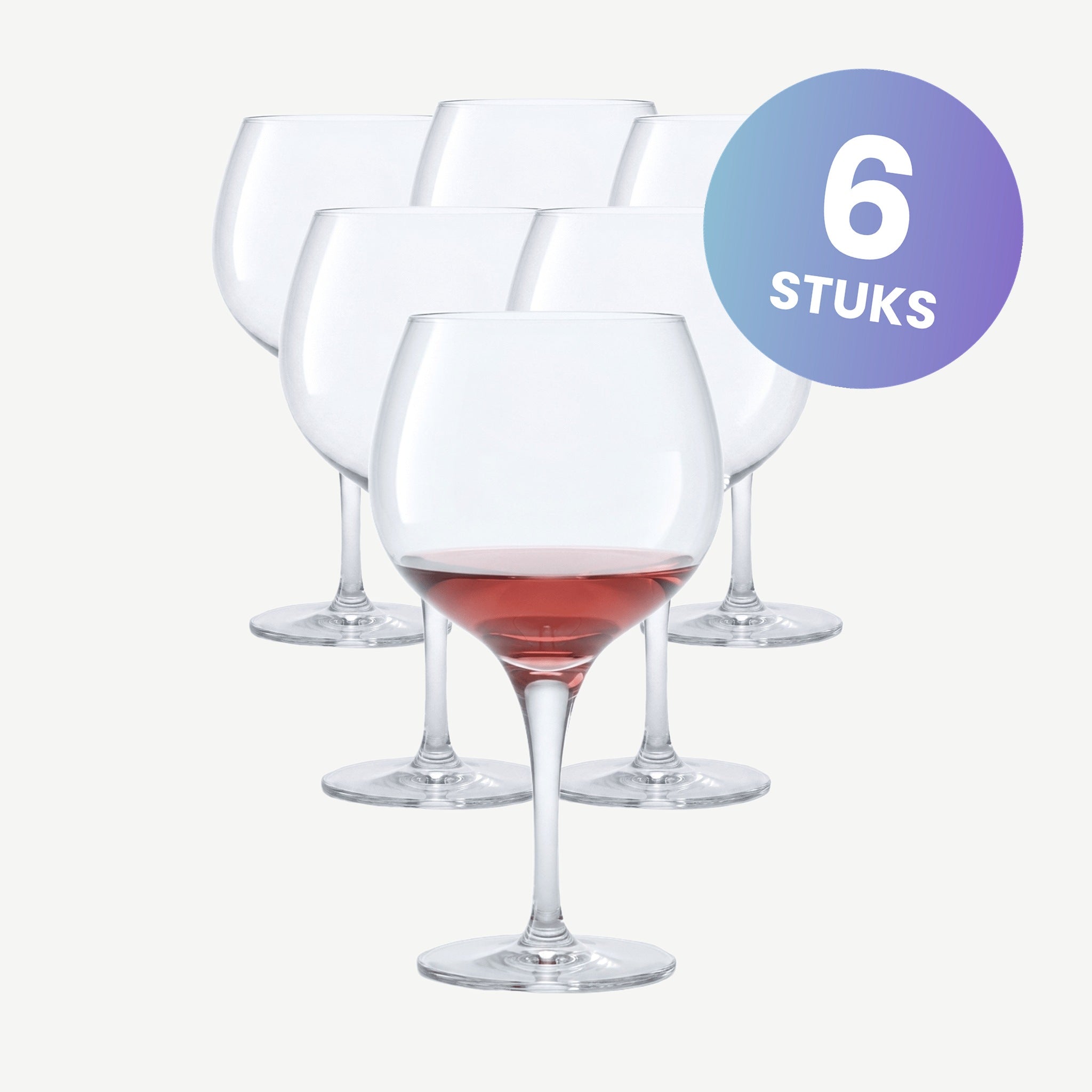 Nude Glass Primeur Bourgogne Wijnglas 60 Cl - set van 6 glazen
