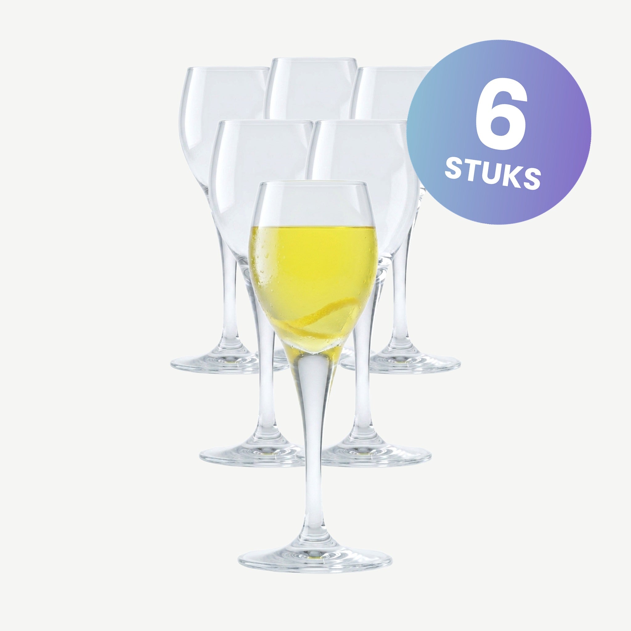 Nude Glass Primeur Liqueurglas 10 Cl - set van 6 glazen