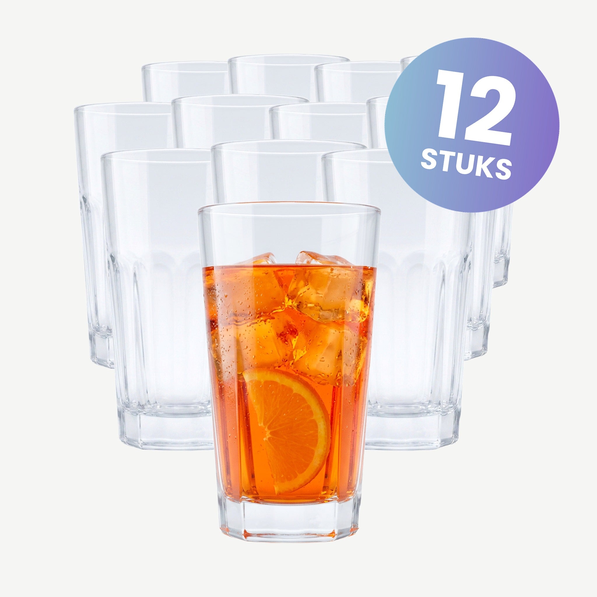 Onis Pentagon Longdrinkglas 35 Cl - set van 12 glazen