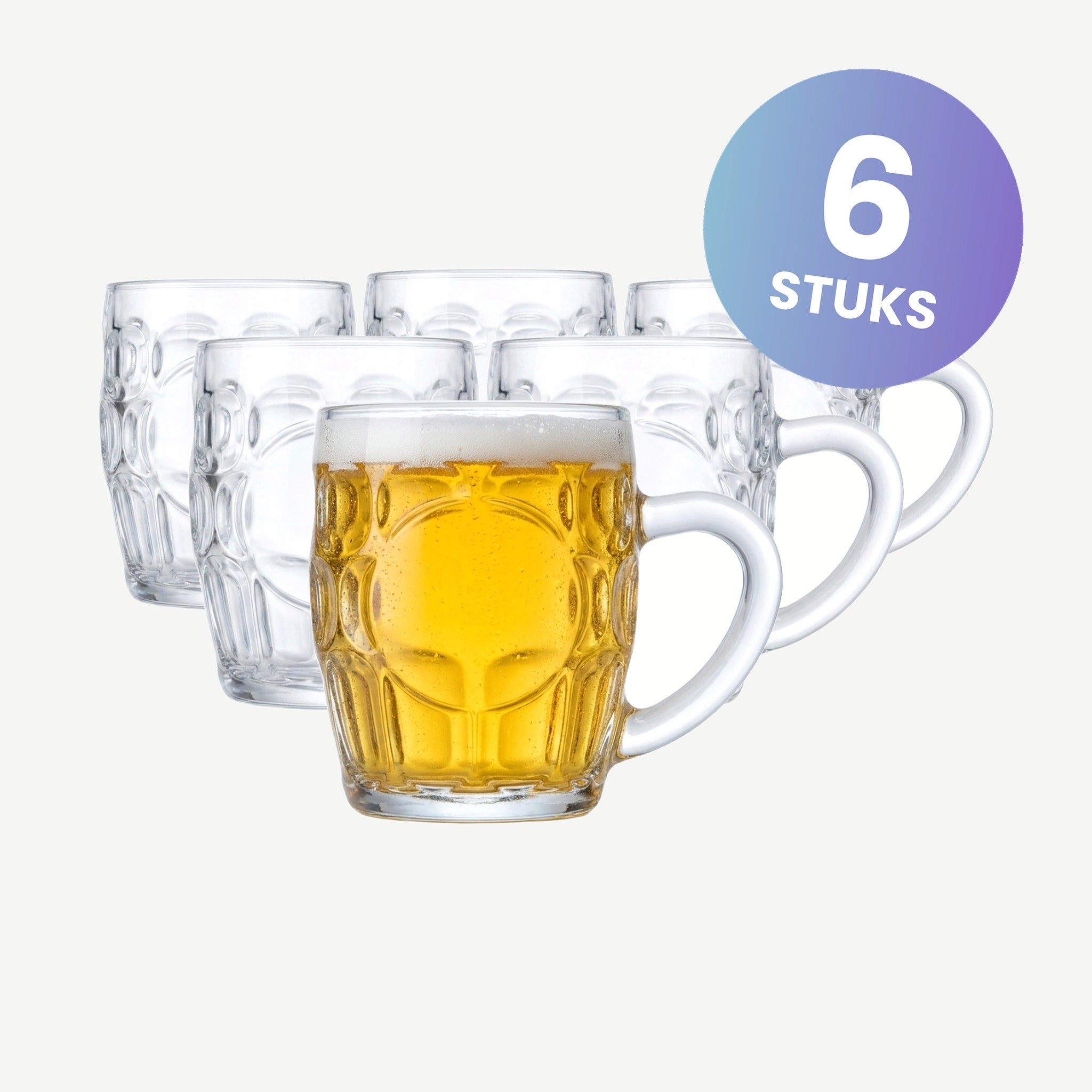 Onis Sintra Bierpul 29 Cl - set van 6 glazen
