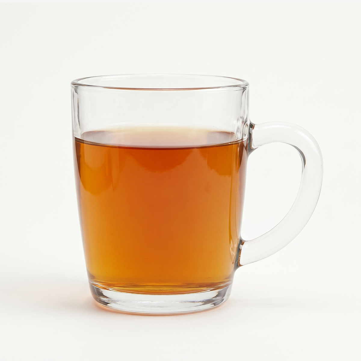 Pasabahce Basic Some Like It Hot Theeglas 34 Cl gevuld met thee